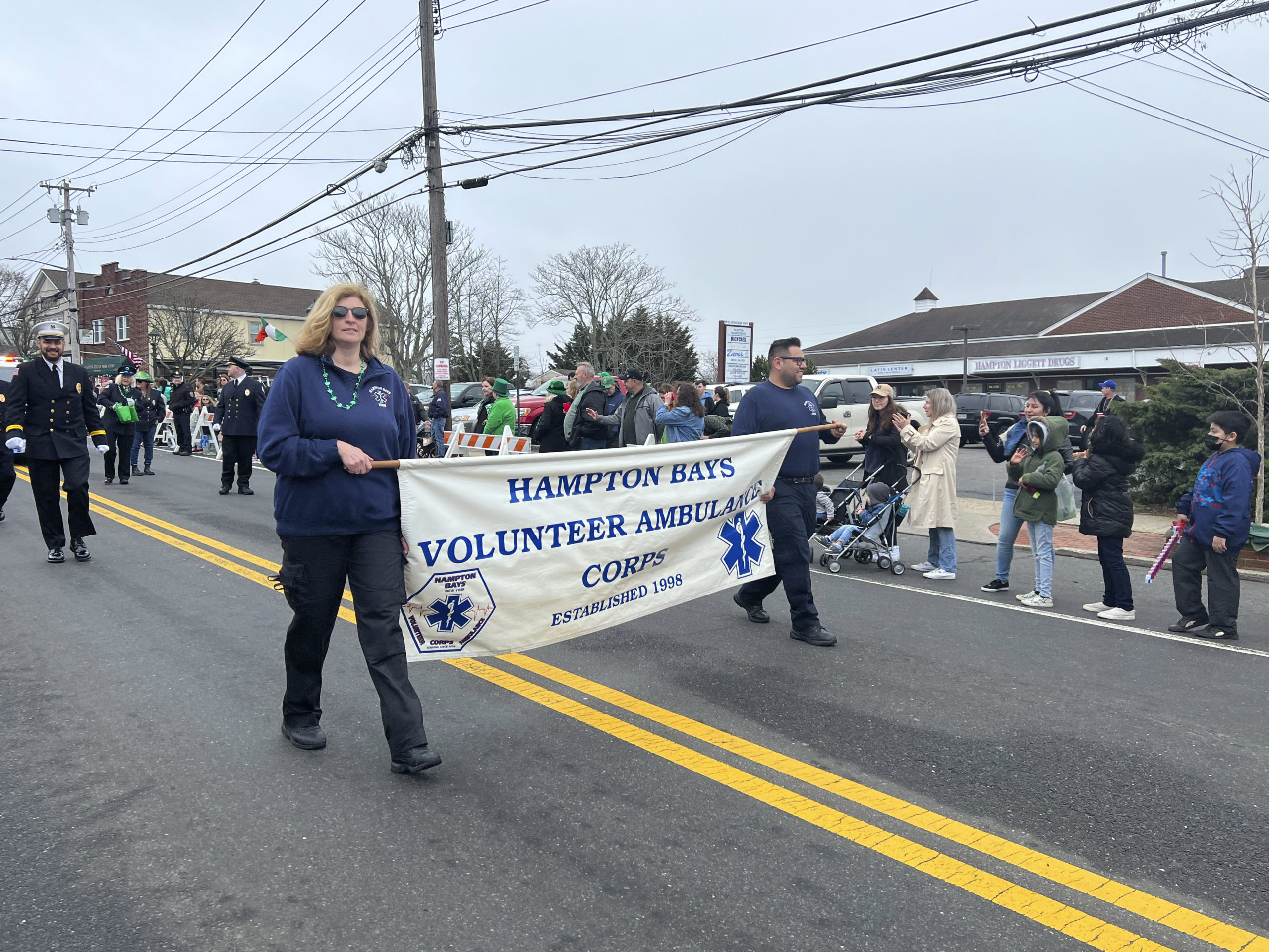 Hampton Bays Hosts St. Pat's Day Parade After Two Year COVID Hiatus