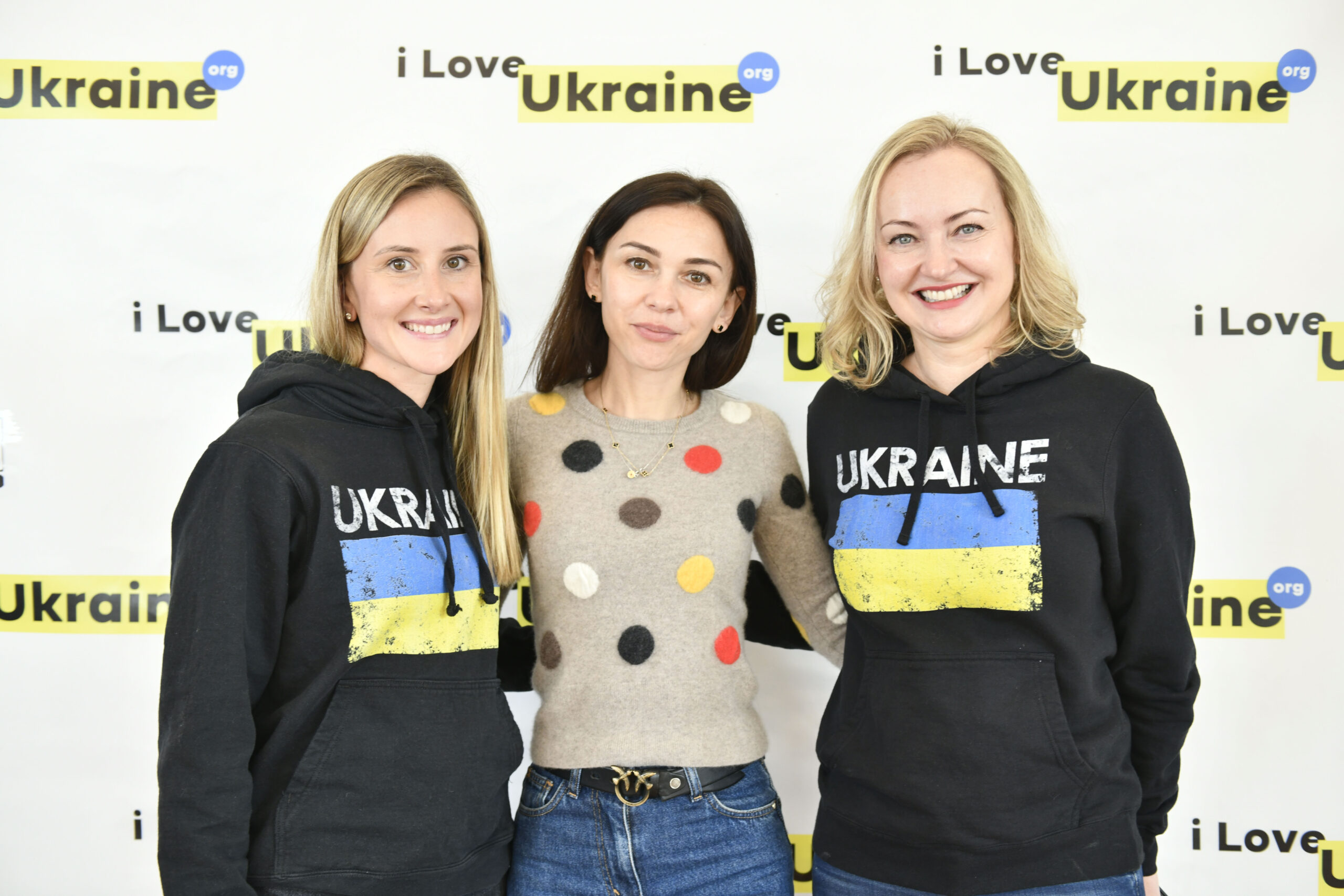 Brittany Epley, Iryna Korchynska and Natalie Massa.  DANA SHAW