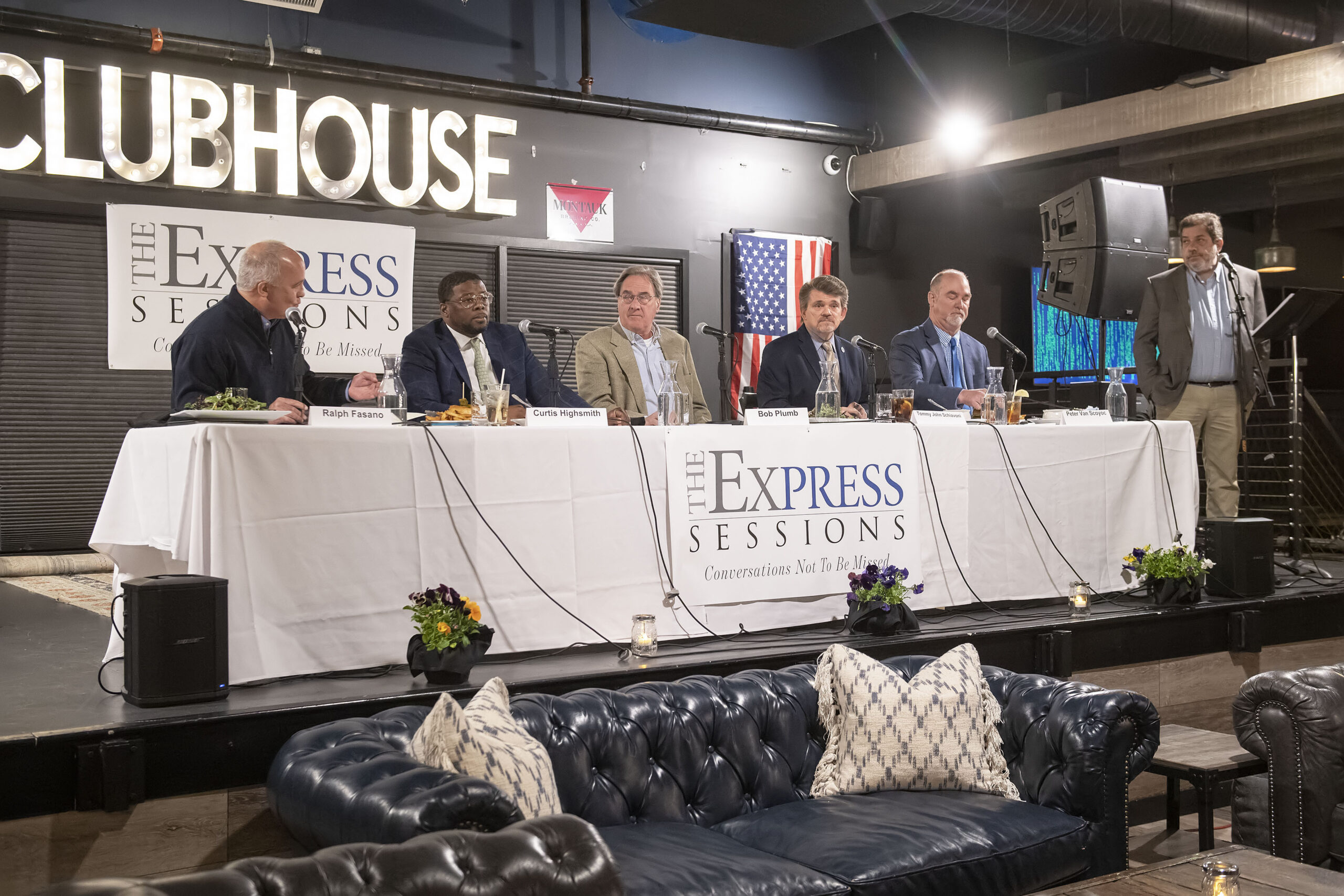 The Express Sessions event on Affordable Housing that was held at the Clubhouse on Thursday.  MICHAEL HELLER