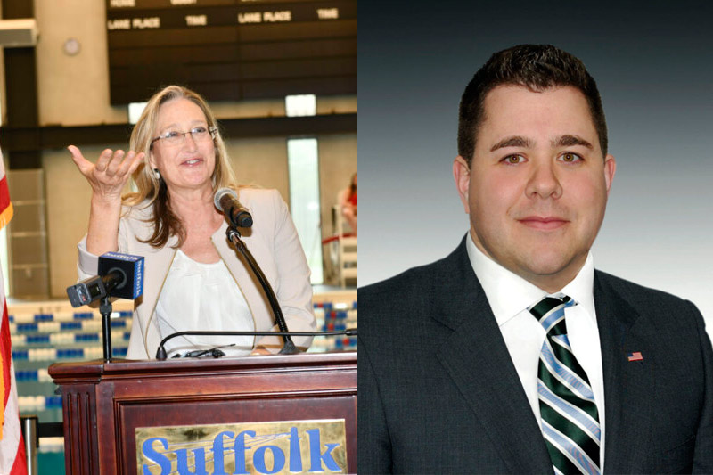 Bridget Fleming and Nick LaLota are vying for the 1st Congressional District seat.