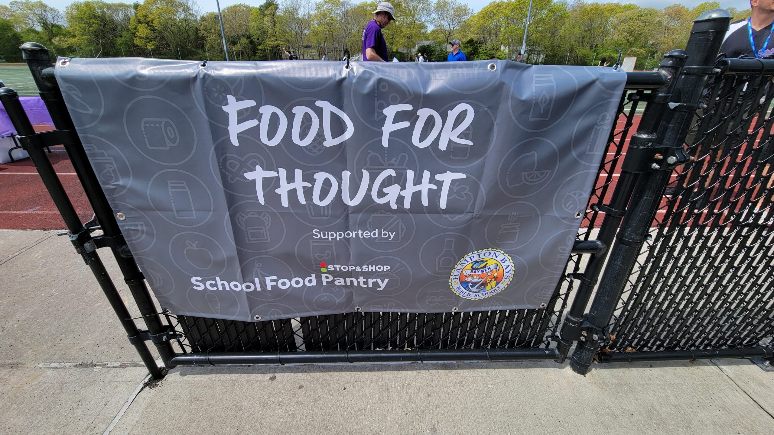 Stop & Shop partnered with Hampton Bays School District to create its food pantry.