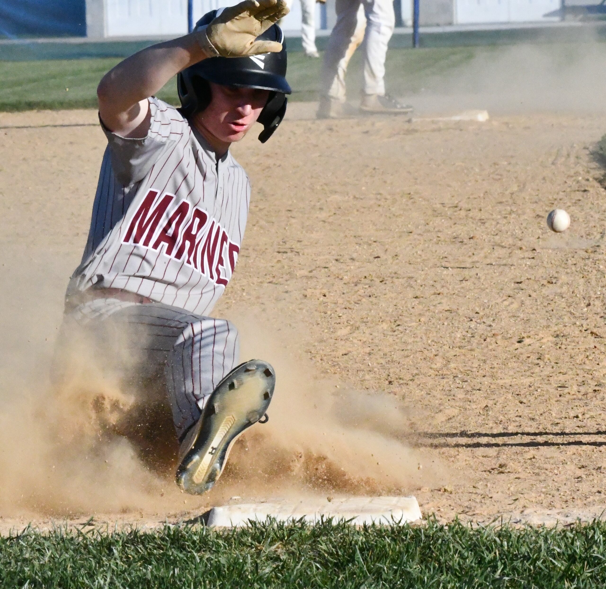 Riley Herrmann had two hits and two steals in last week's victory at Mattituck.    DAN MCDONNELL