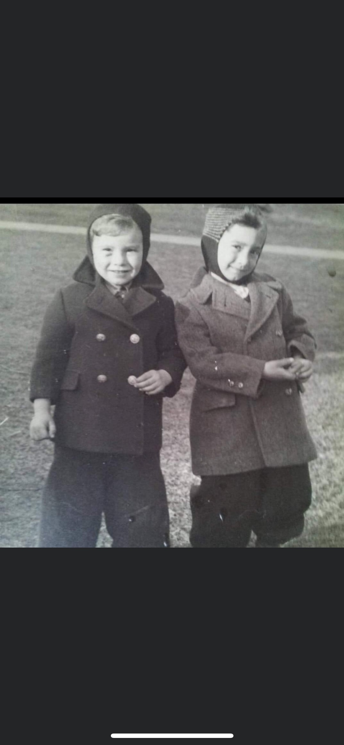 Billy DePetris, right, with his brother Rick when they were young children. COURSTESY DEPETRIS FAMILY