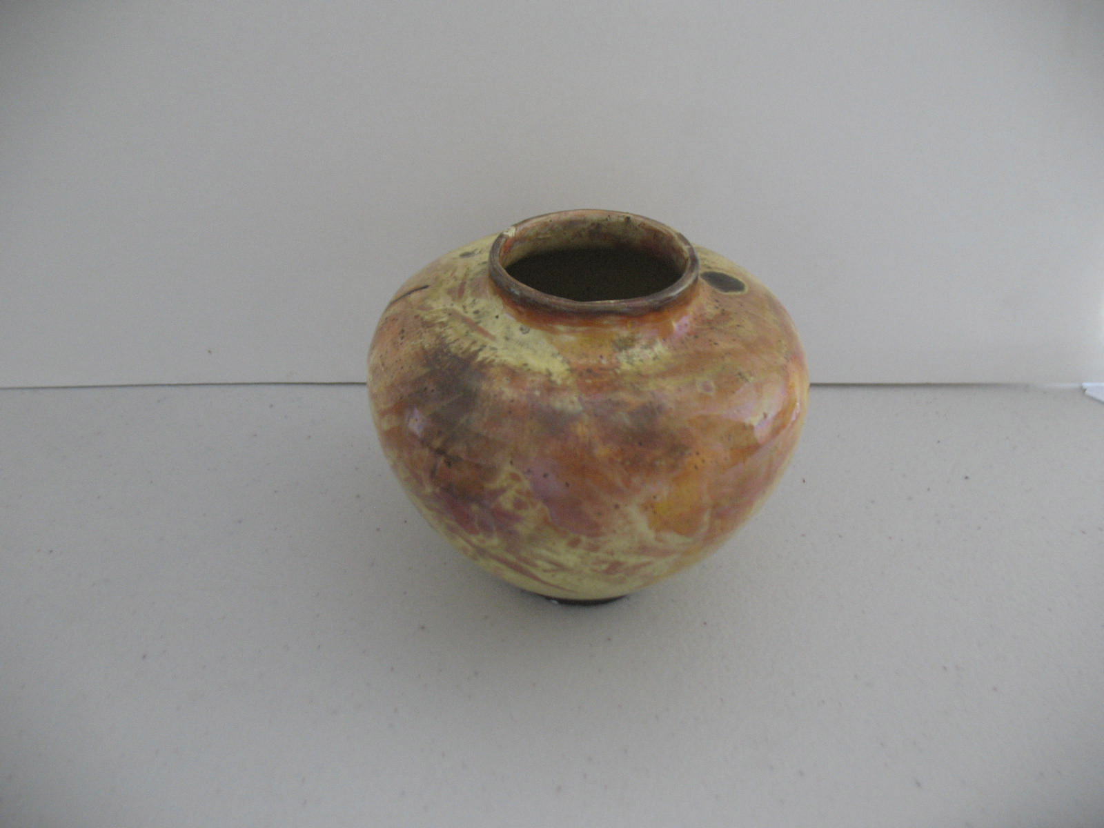 A Brower pottery vase.   COURTESY WESTHAMPTON BEACH HISTORICAL SOCIETY