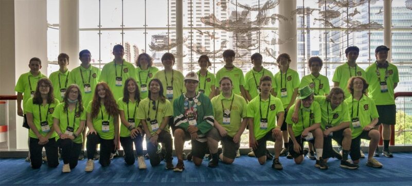 The Westhampton Beach robotics team competed in the FIRST Robotics 2022 world championship in Houston, Texas April 20-23. WESTHAMPTON BEACH SCHOOL DISTRICT