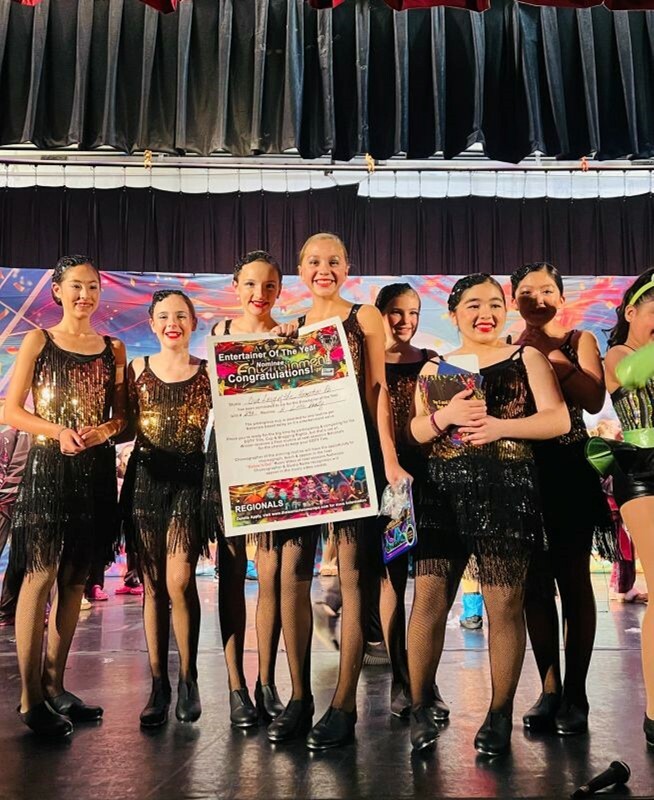 Members of the Our Lady of the Hamptons tap team are headed to the national finals of That’s Entertainment, to be held in Boston in July. COURTESY OUR LADY OF THE HAMPTONS SCHOOL