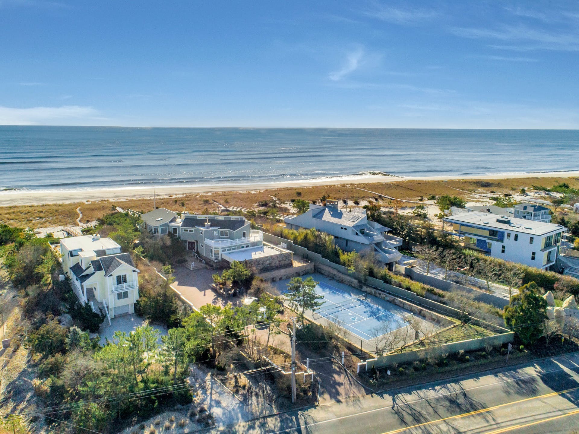 In Westhampton Beach, 339 Dune Road recently sold for $11 million.  COURTESY GIO/JUMPVISUAL