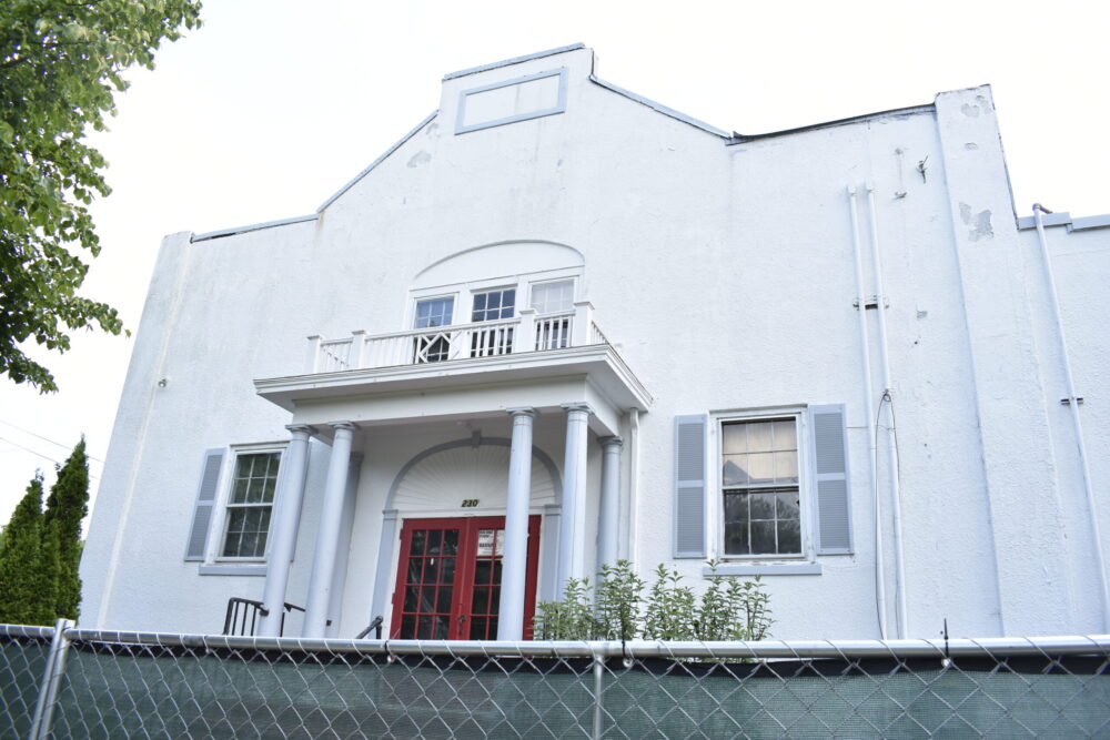 The former Southampton Polish Hall at 230 Elm Street, where Elegant Affairs plans to operate a catering business. 