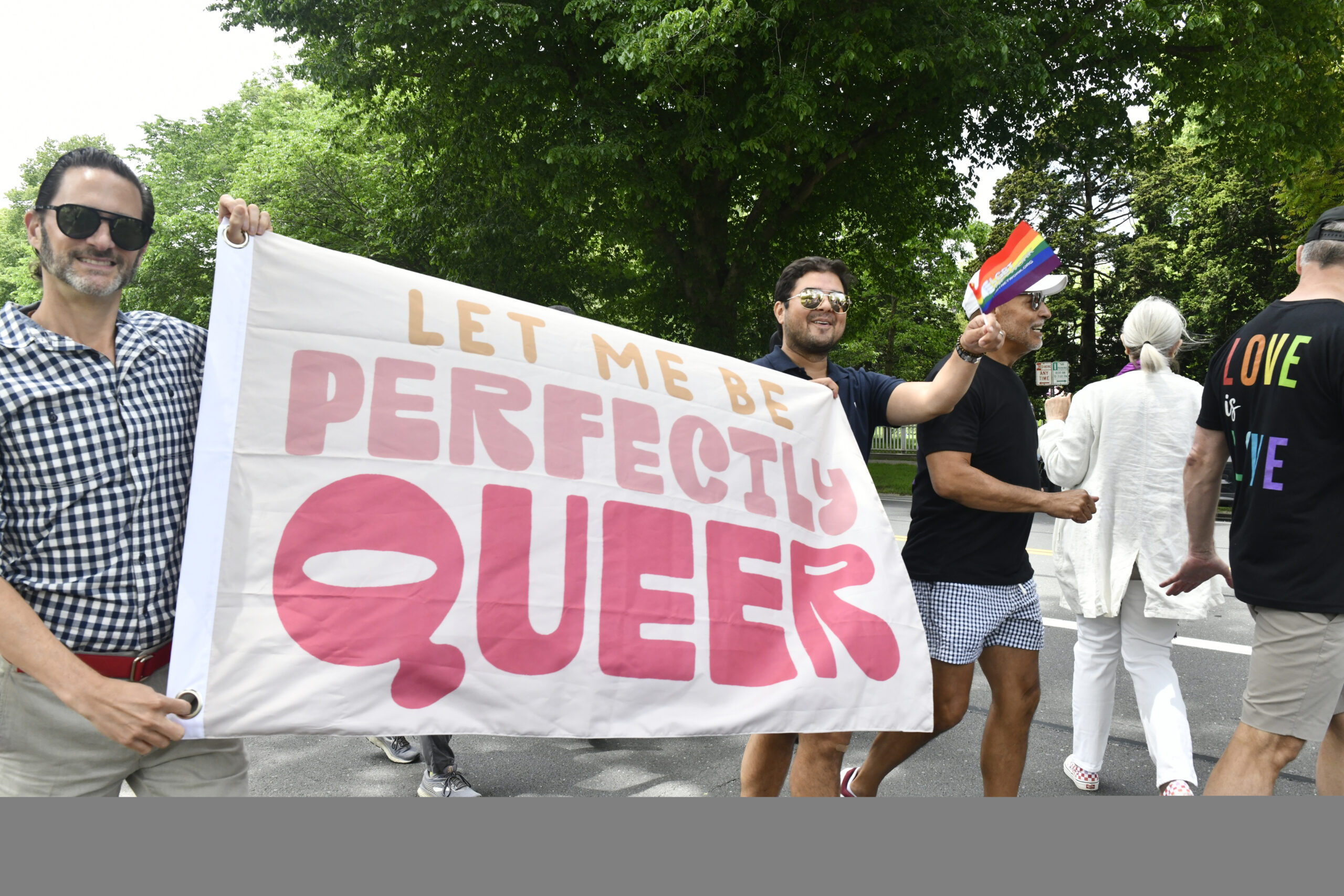 The first-ever Hamptons Pride Parade on Saturday in East Hampton.