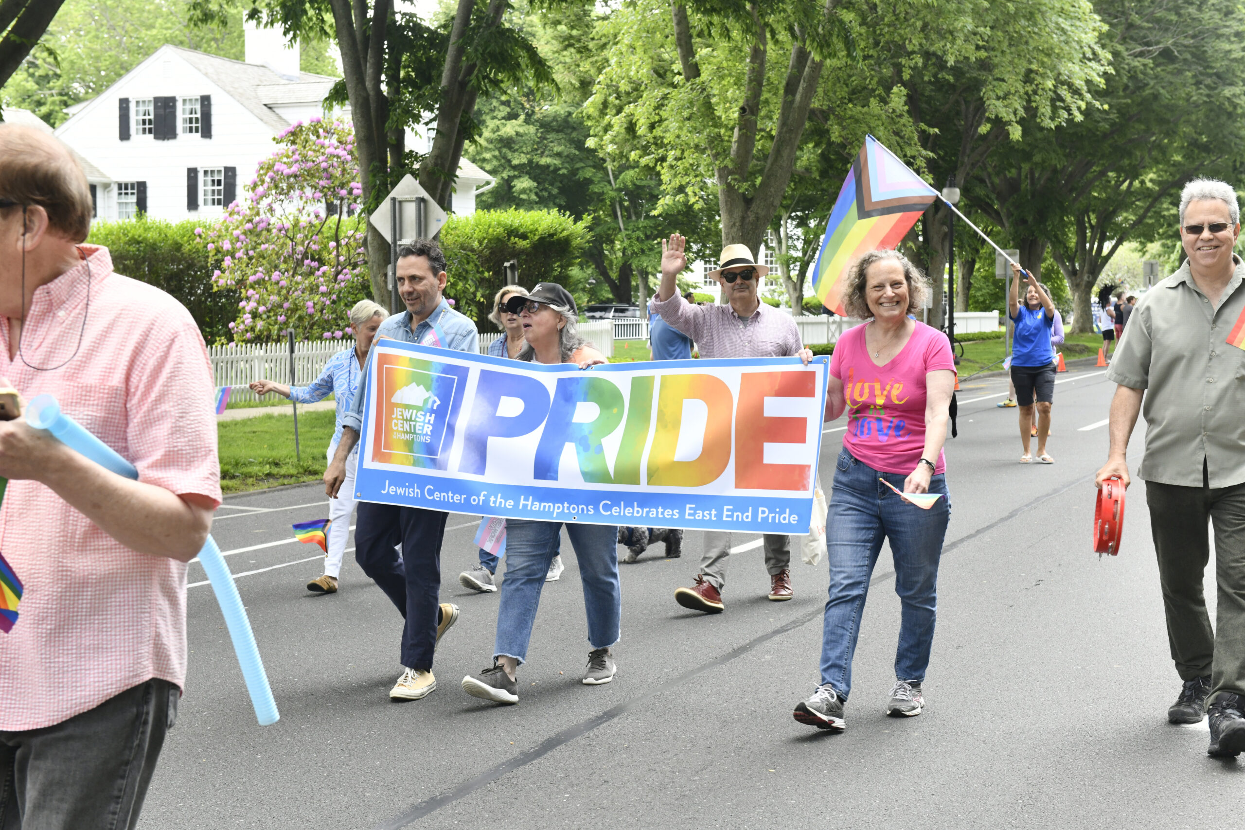 The first-ever Hamptons Pride Parade on Saturday in East Hampton.