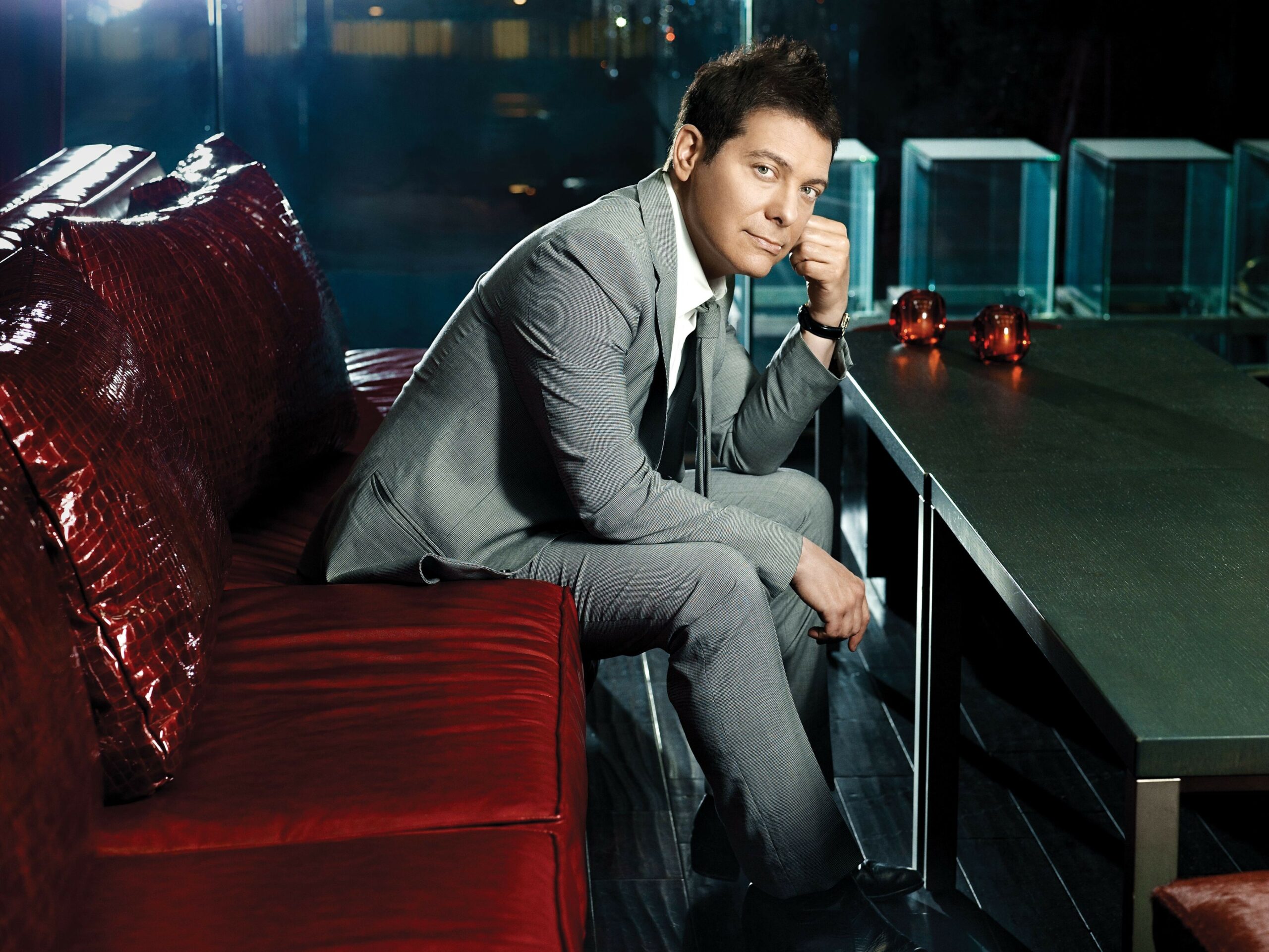 Singer, pianist, composer and arranger Michael Feinstein performs at WHBPAC on August 6. COURTESY WHBPAC