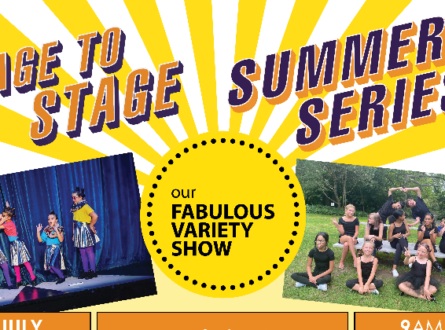 Our Fabulous Variety Show “Page to Stage” Summer Series