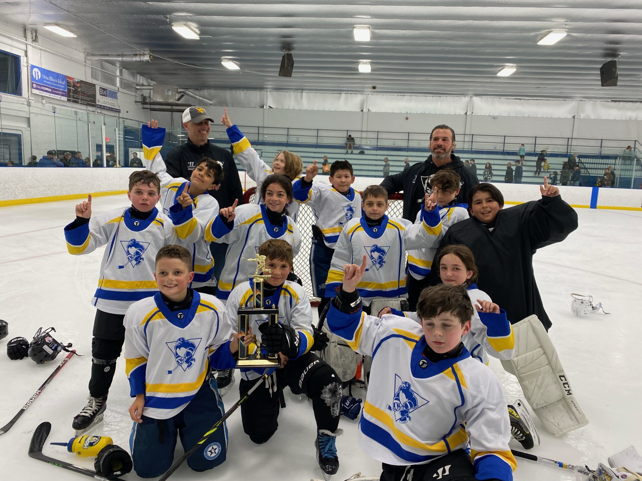 Local Youth Ice Hockey Team Dominates At Rhode Island Tournament 27 East