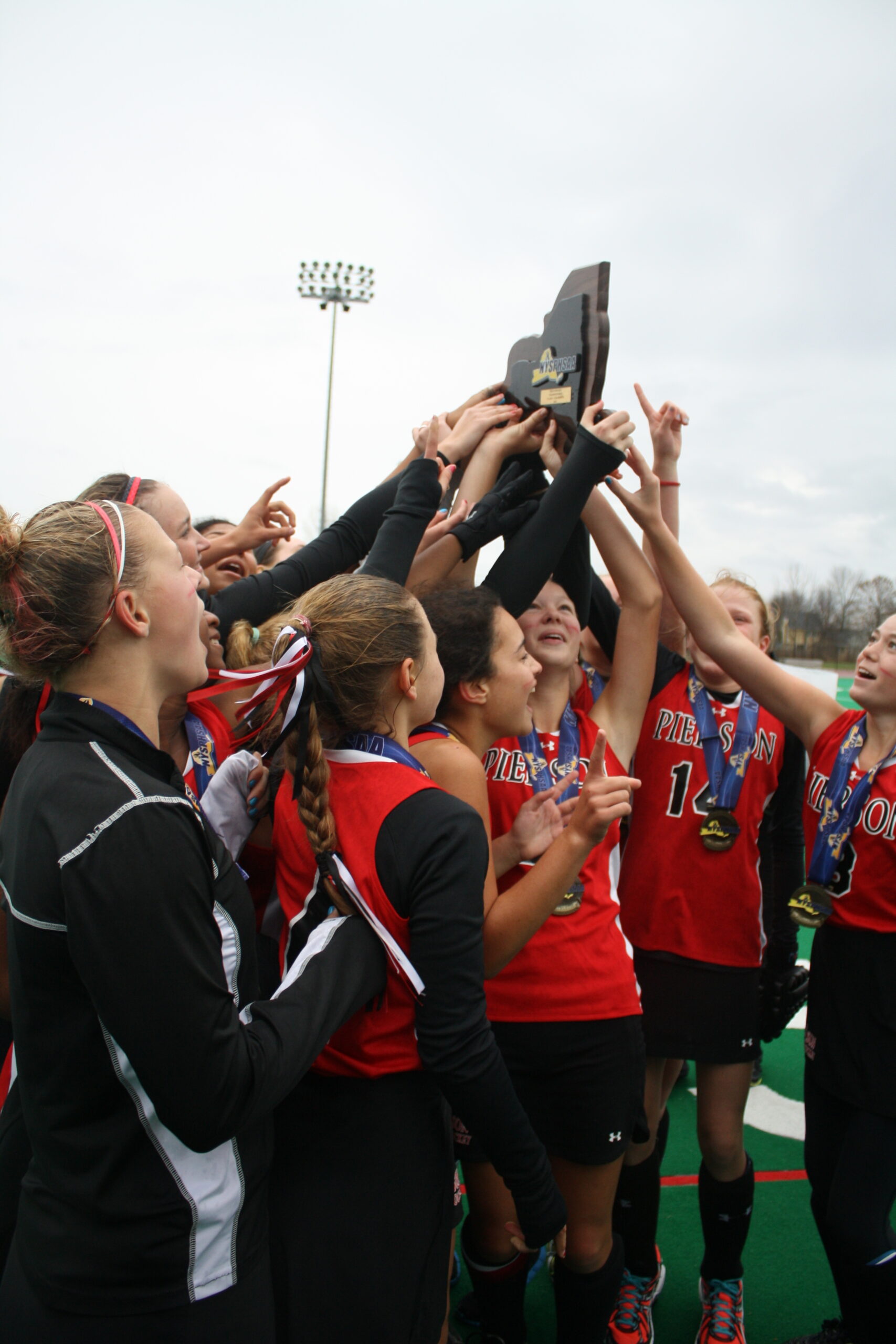 The Pierson field hockey team won the state championship in 2013, its first and only state title, after many trips to the state final four over the years. EXPRESS ARCHIVES