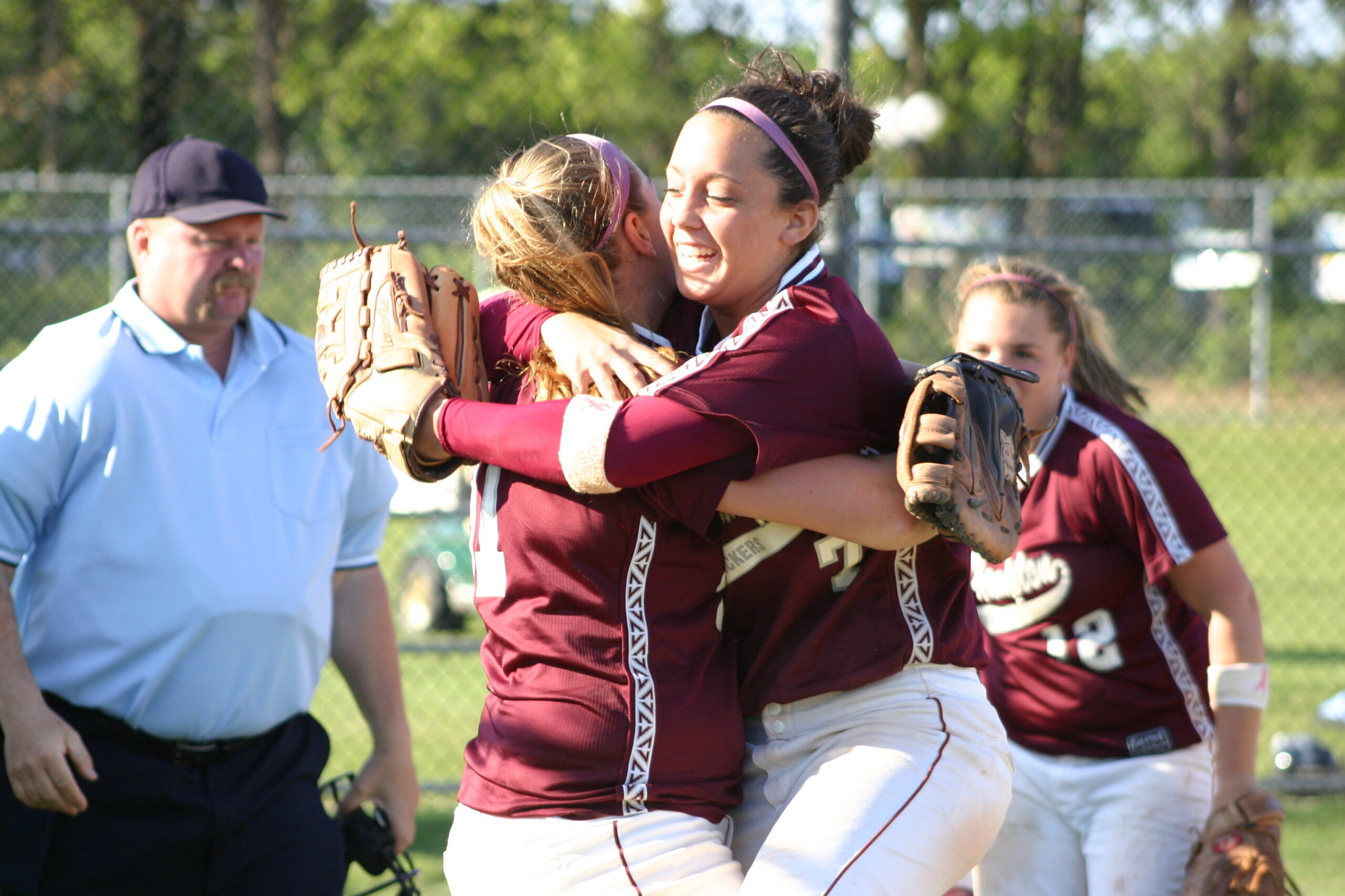 The East Hampton softball team made a run to the state tournament in 2008. EXPRESS ARCHIVES