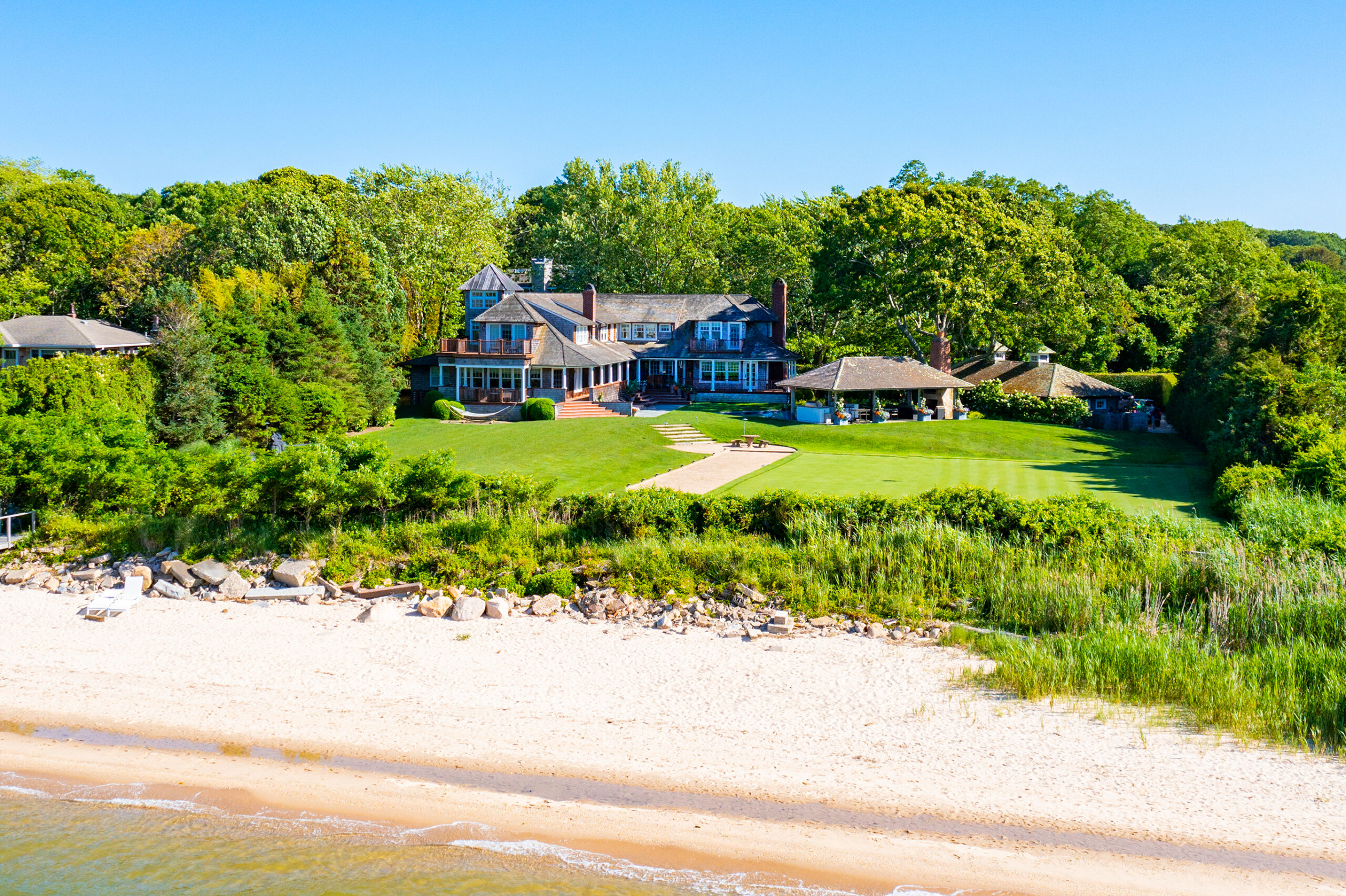 Recently sold at 25 Shaw Road in Sag Harbor.  COURTESY THE CORCORAN GROUP