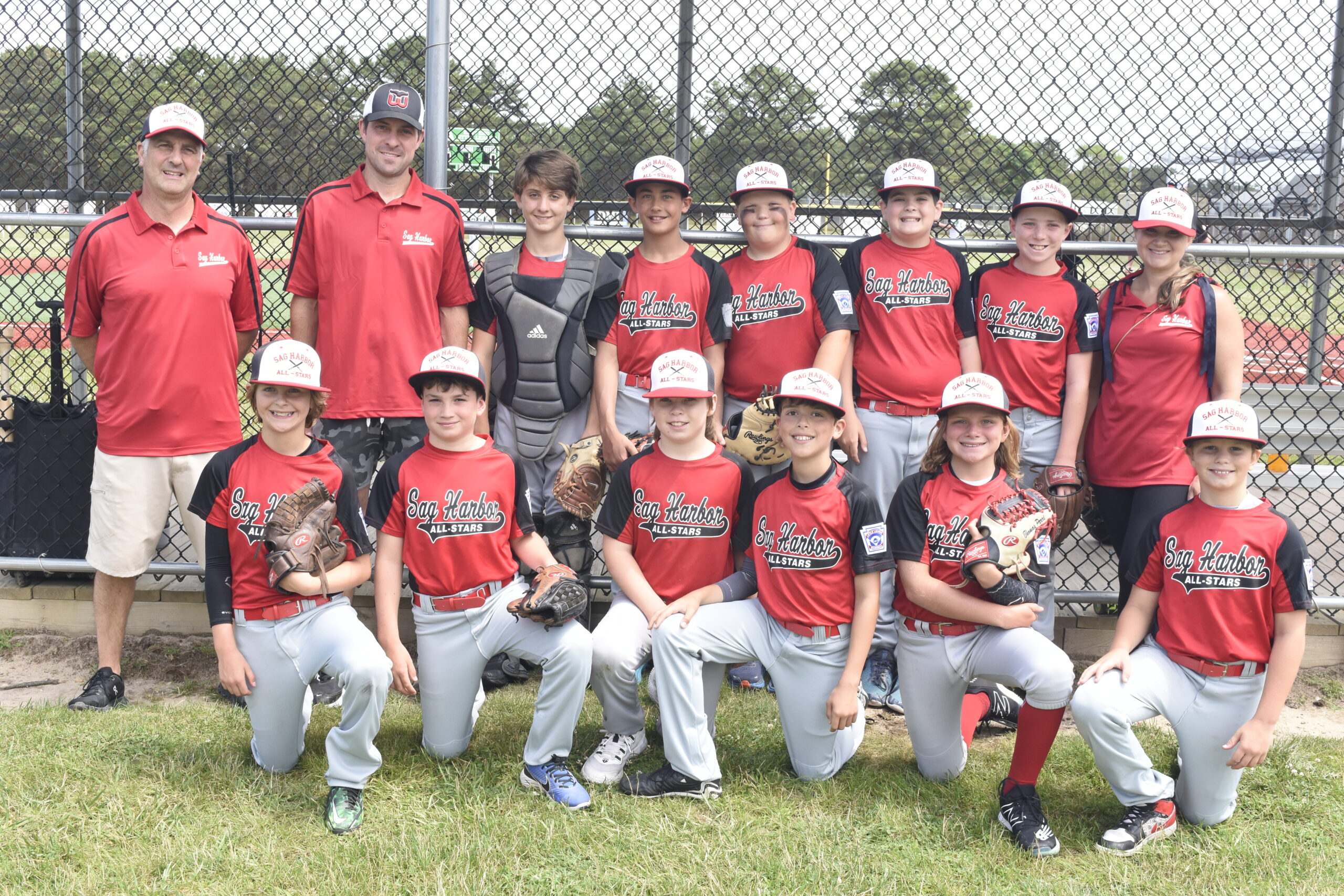 The Sag Harbor Majors All-Stars included, in no particular order, Cole Baxter, Anthony Cappiello, Aidan D'Angelo, Ashton Greene, Eli Hinchen, Cameron Mitchell, Eli McCleland, Thomas Perri, Keegan Reilly,  Zandar Schiavoni, Jaxson Schumann and Tyce Russo, along with coaches Keith Schumann, Paul D'Angelo and Kerry Perri.    DREW BUDD