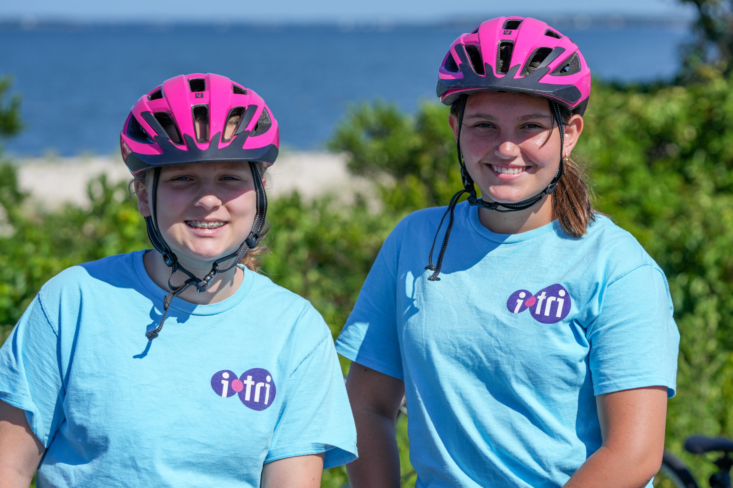Members of i-tri got some practice time in on their bikes on Monday, leading up to the Hamptons Youth Triathlon, which is making its return this Saturday.    RON ESPOSITO
