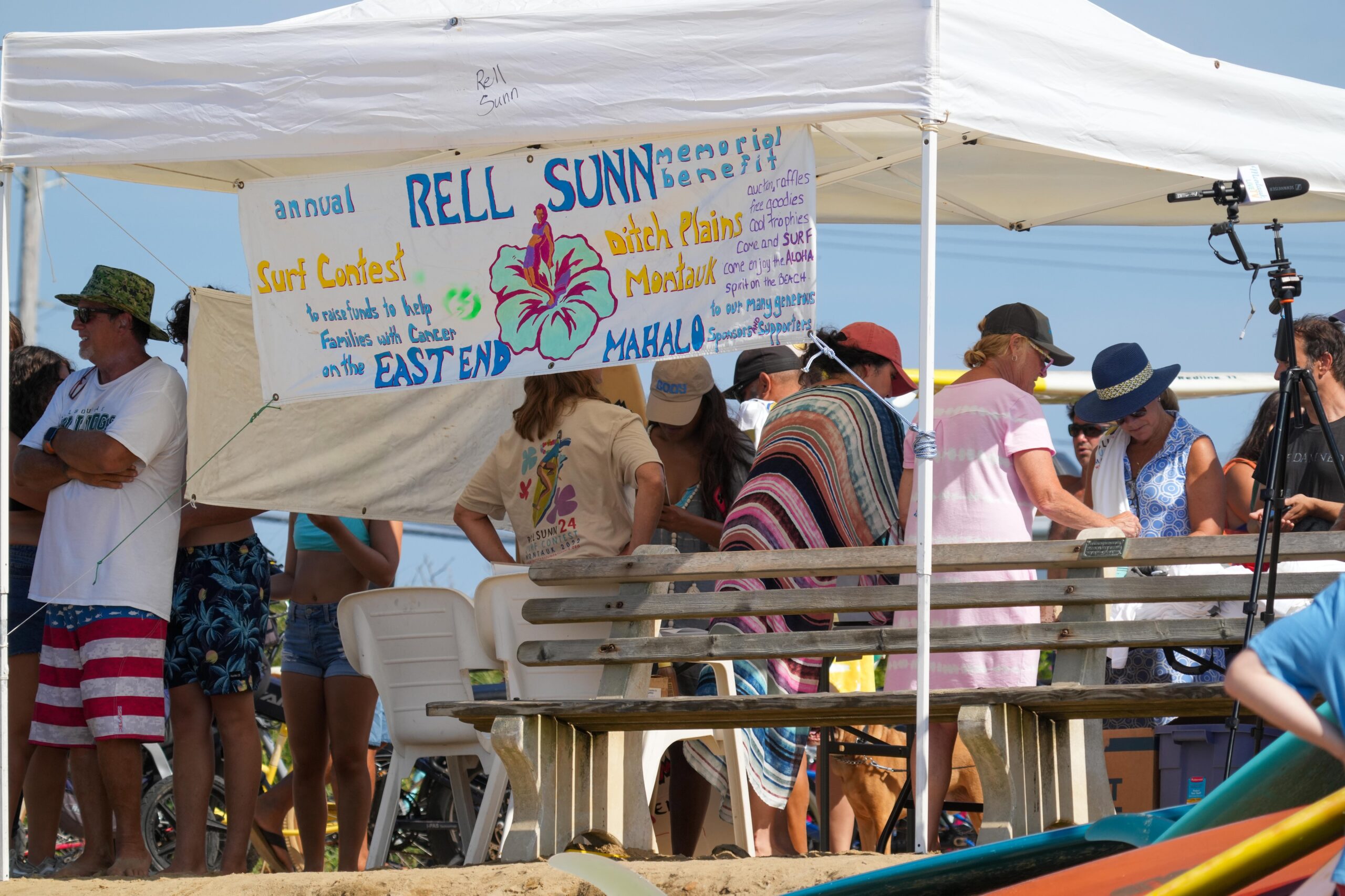 The 24th annual Rell Sunn Memorial Surf Contest was this past Saturday morning at Ditch Plains.    RON ESPOSITO