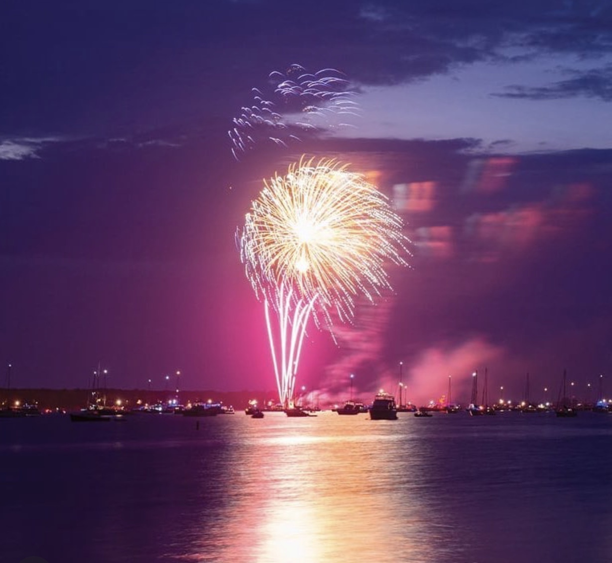 On Saturday, July 16, EHP Resort & Marina's Sí Sí, restaurant in East Hampton will be the place to enjoy dinner while watching the fireworks show over Three Mile Harbor. COURTESY CLAMSHELL FOUNDATION