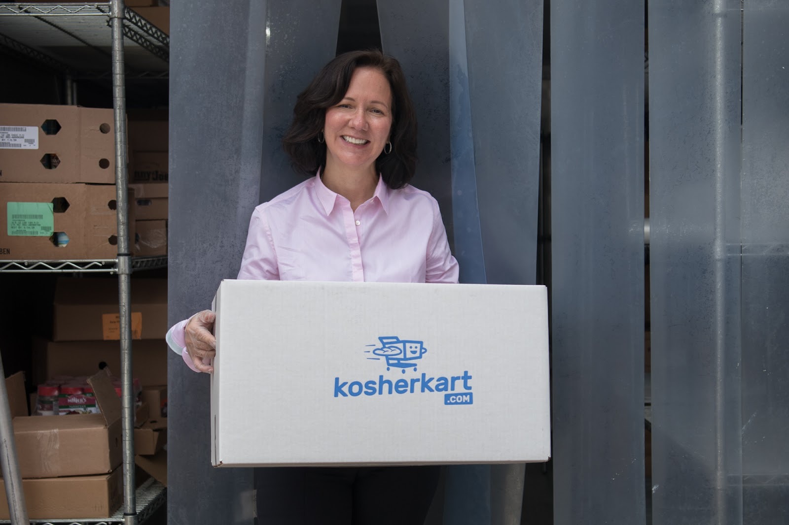 Rebecca Grafstein, a New York City and Bridgehampton resident, founded Kosherkart two years ago. SHARI ADLER