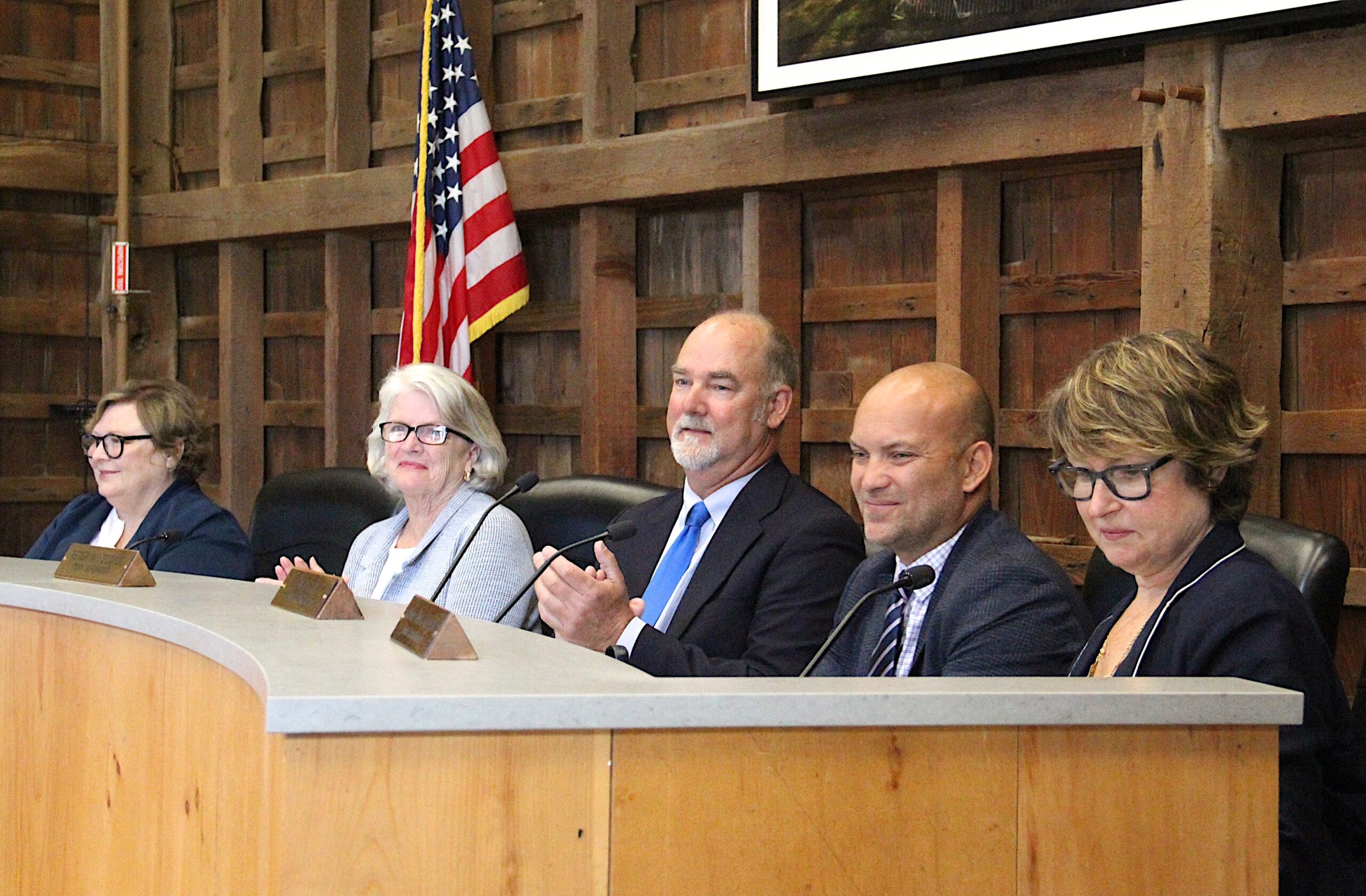 The East Hampton Town Board unanimously approved a ballot measure to put its new Community Housing Fund on the November ballot for voter approval.