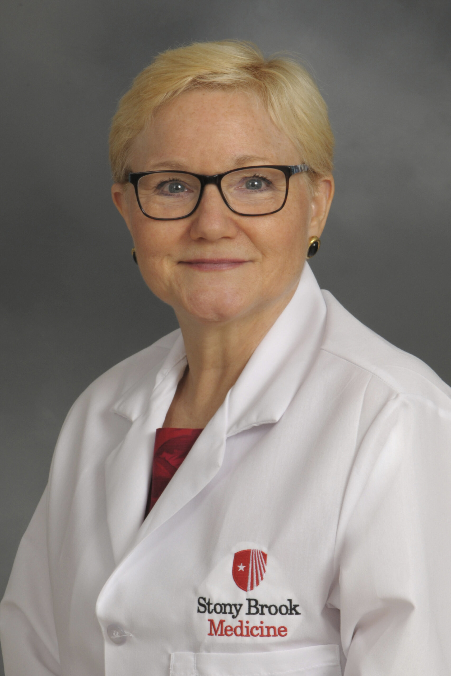 Dr. Susan Donelan, Medical Director of Healthcare Epidemiology at Stony Brook University Hospital.      Jeanne Neville/Stony Brook Medicine