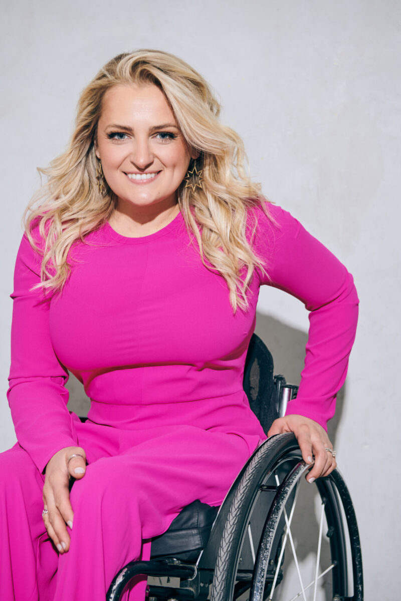 Tony winner Ali Stroker brings her one-woman show to Bay Street Theater on August 15. JENNY ANDERSON