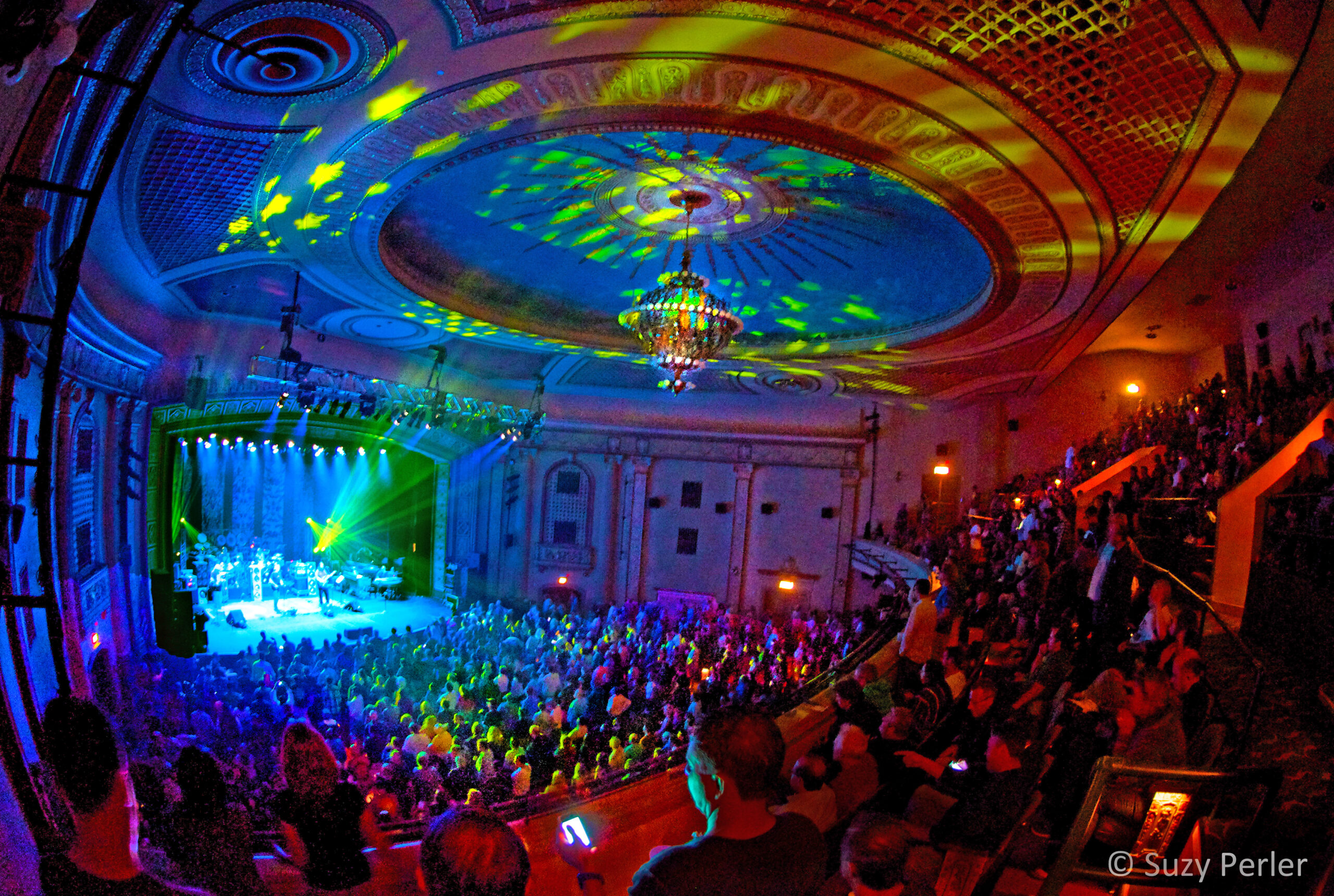 Dark Star Orchestra live at the Count Basie Theater, Red Bank, New Jersey. © SUZY PERLER