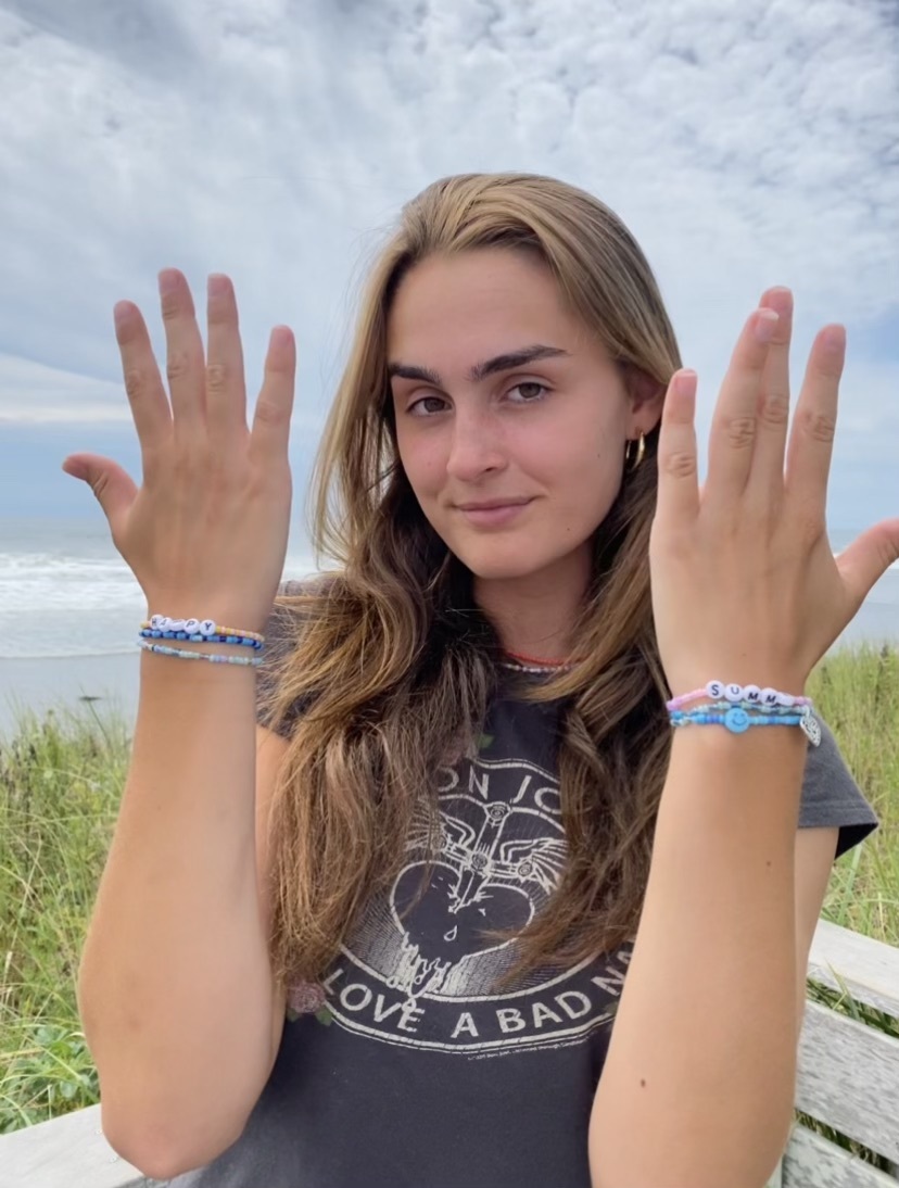 Sophia Beech, a rising senior at Pierson High School, created The Charm Project, selling homemade bracelets and necklaces to raise money for local and international charities.