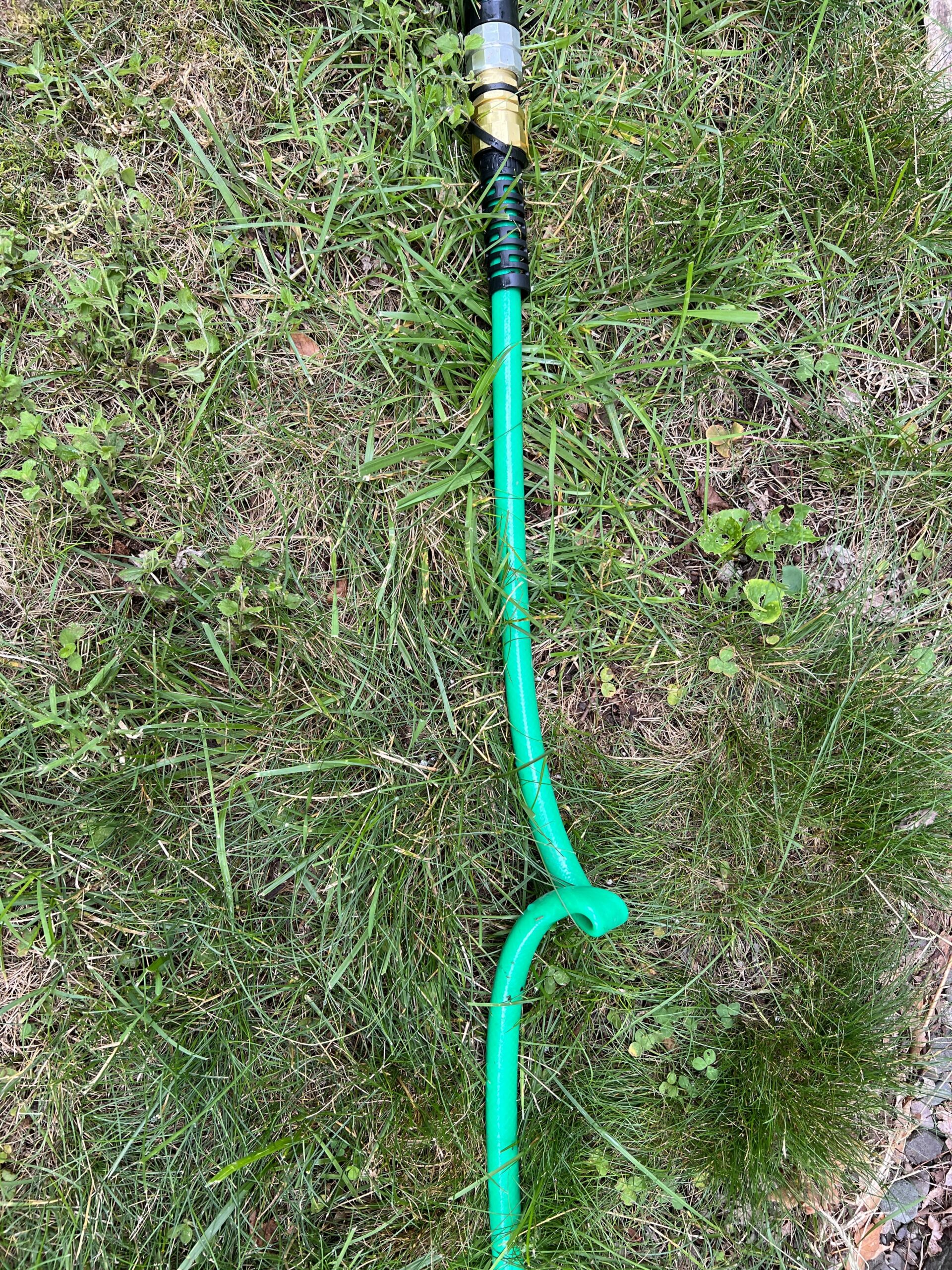 And here’s why Swan is a  hose brand to stay away from. On the first use, the extender kinked and proved its near uselessness. ANDREW MESSINGER