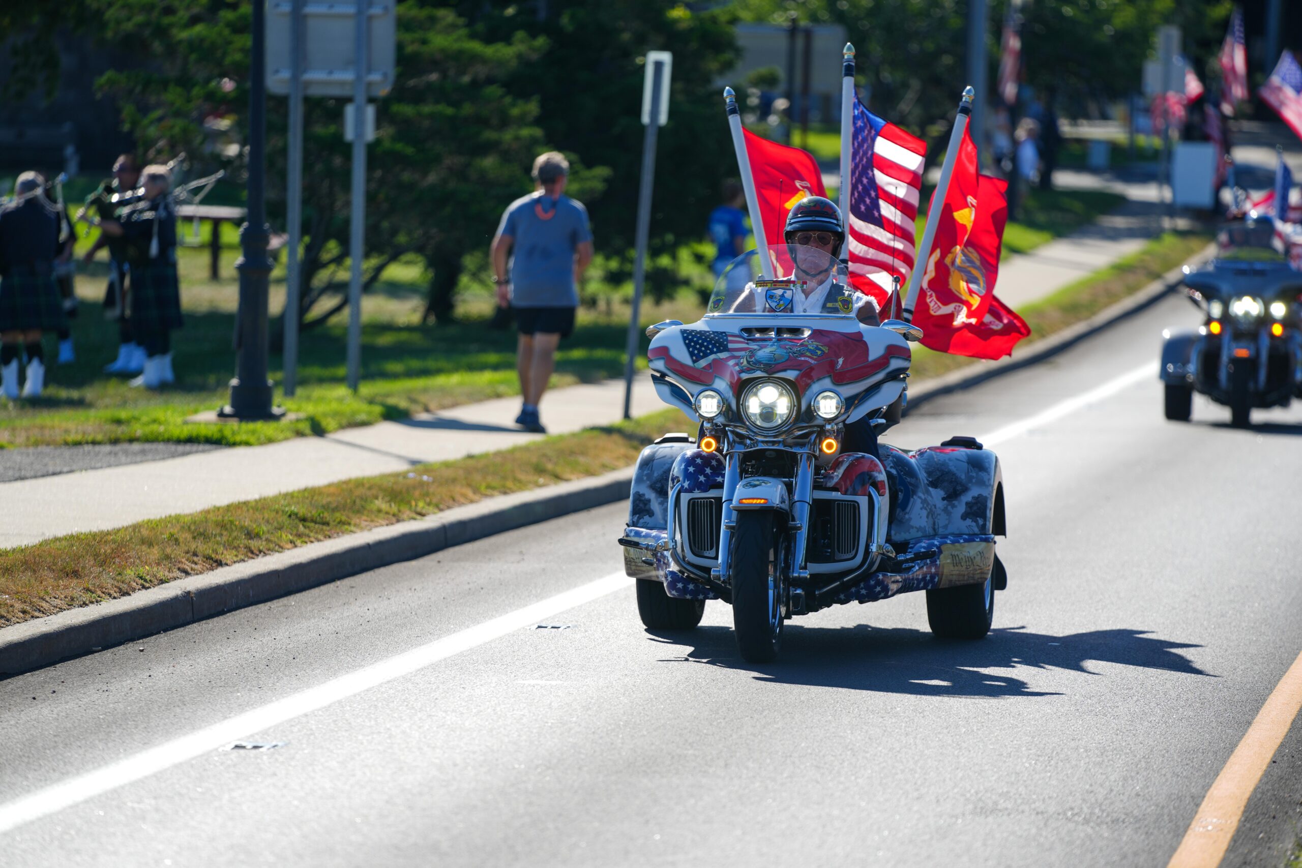 The fourth annual Jordan's Run took place in Sag Harbor on Sunday.    RON ESPOSITO
