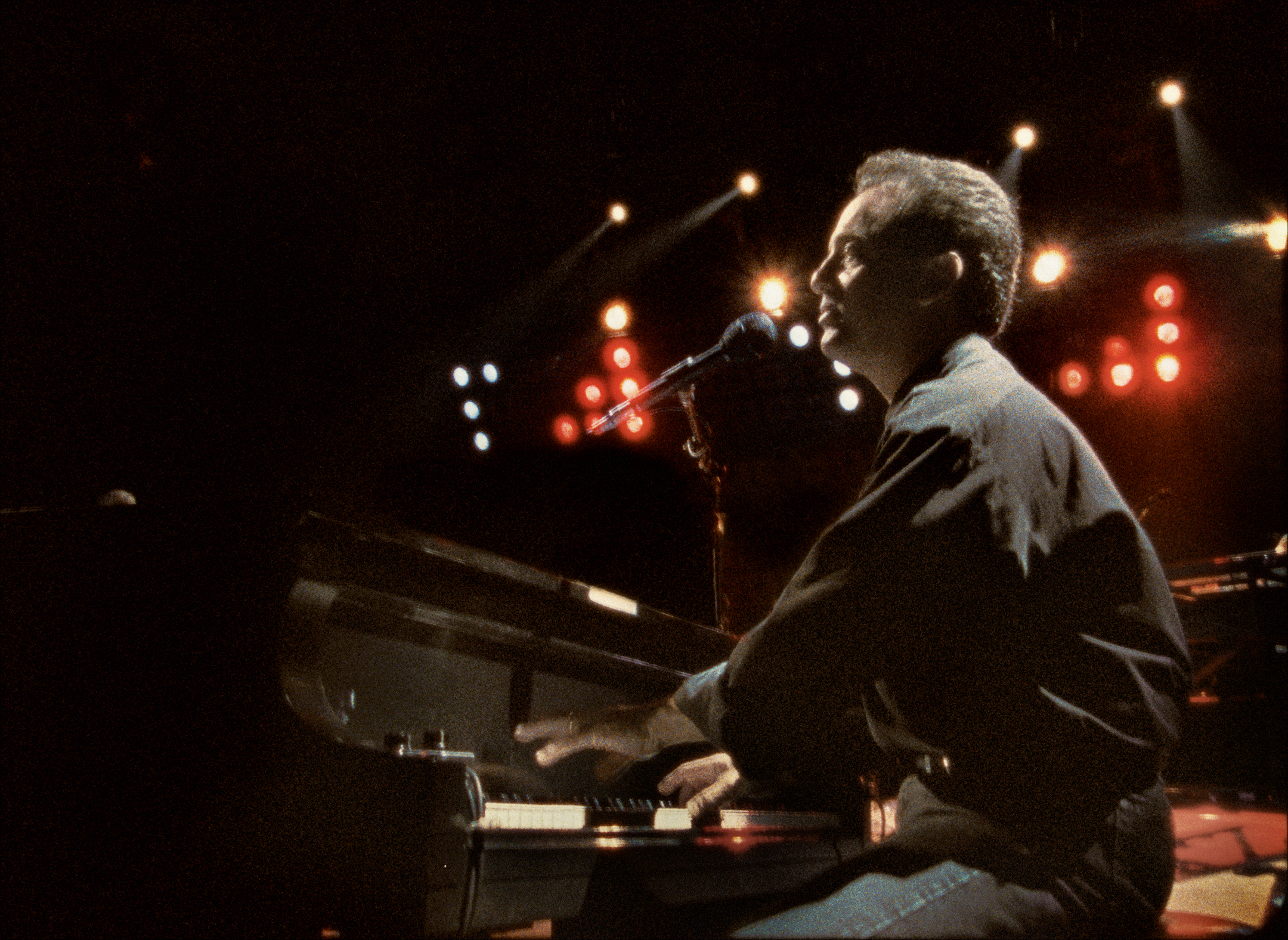 An image from the 1990 concert film, “Billy Joel: Live At Yankee Stadium.” COURTESY SAG HARBOR CINEMA