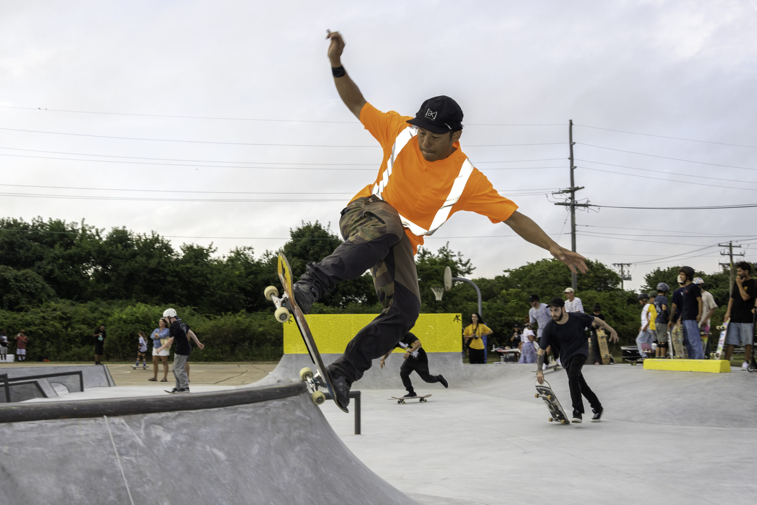 The Montauk community, as well as many visitors from across Long Island and New York City, came to skate and celebrate at the grand opening of the Montauk Skate Park on Friday. RON ESPOSITO PHOTOS