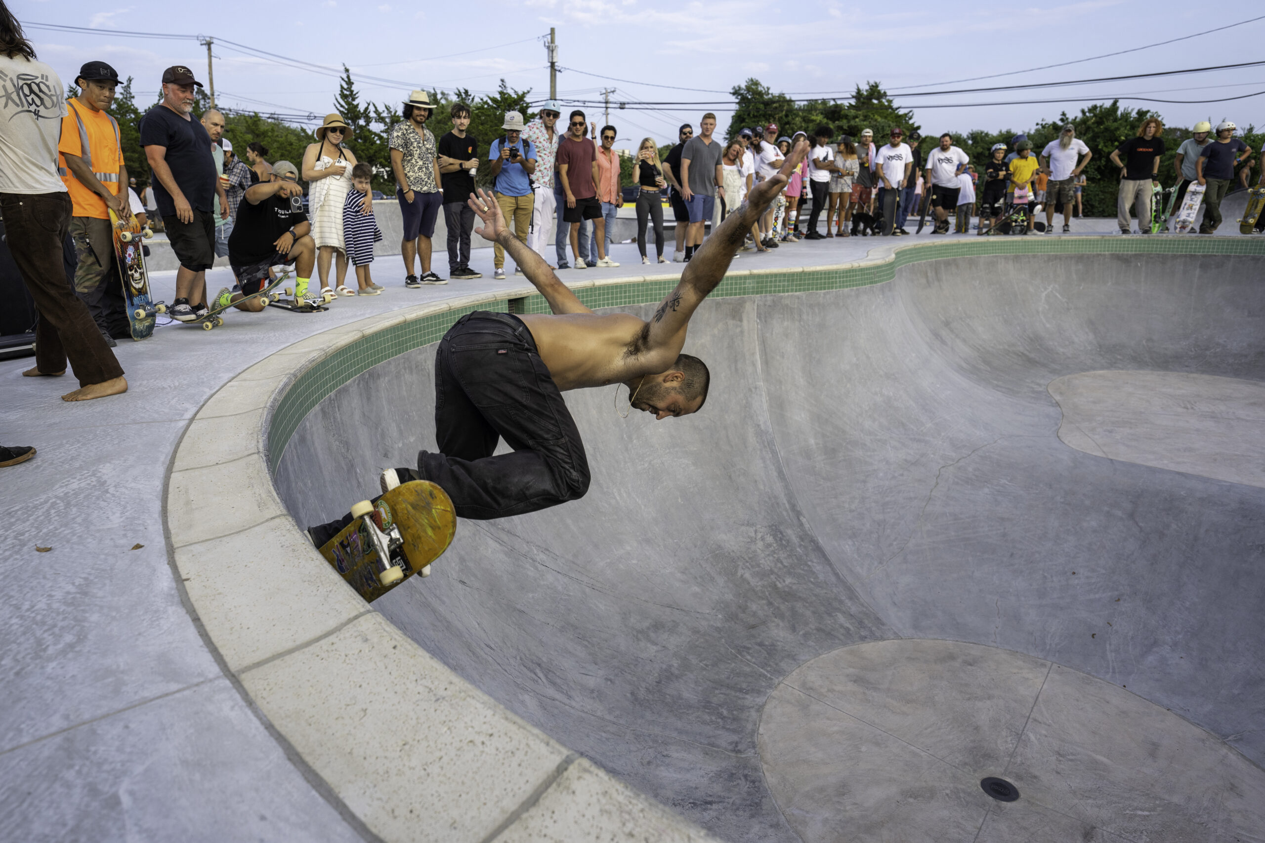 The Montauk community, as well as many visitors from across Long Island and New York City, came to skate and celebrate at the grand opening of the Montauk Skate Park on Friday. RON ESPOSITO PHOTOS