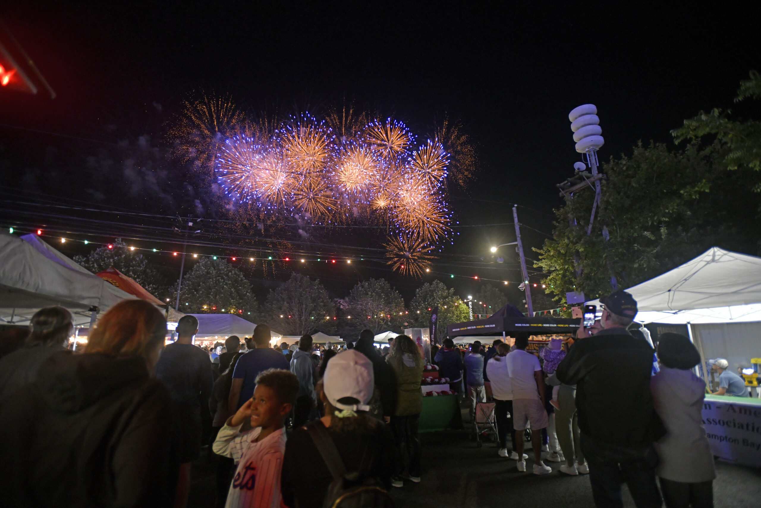 Fireworks by Grucci on Saturday night.