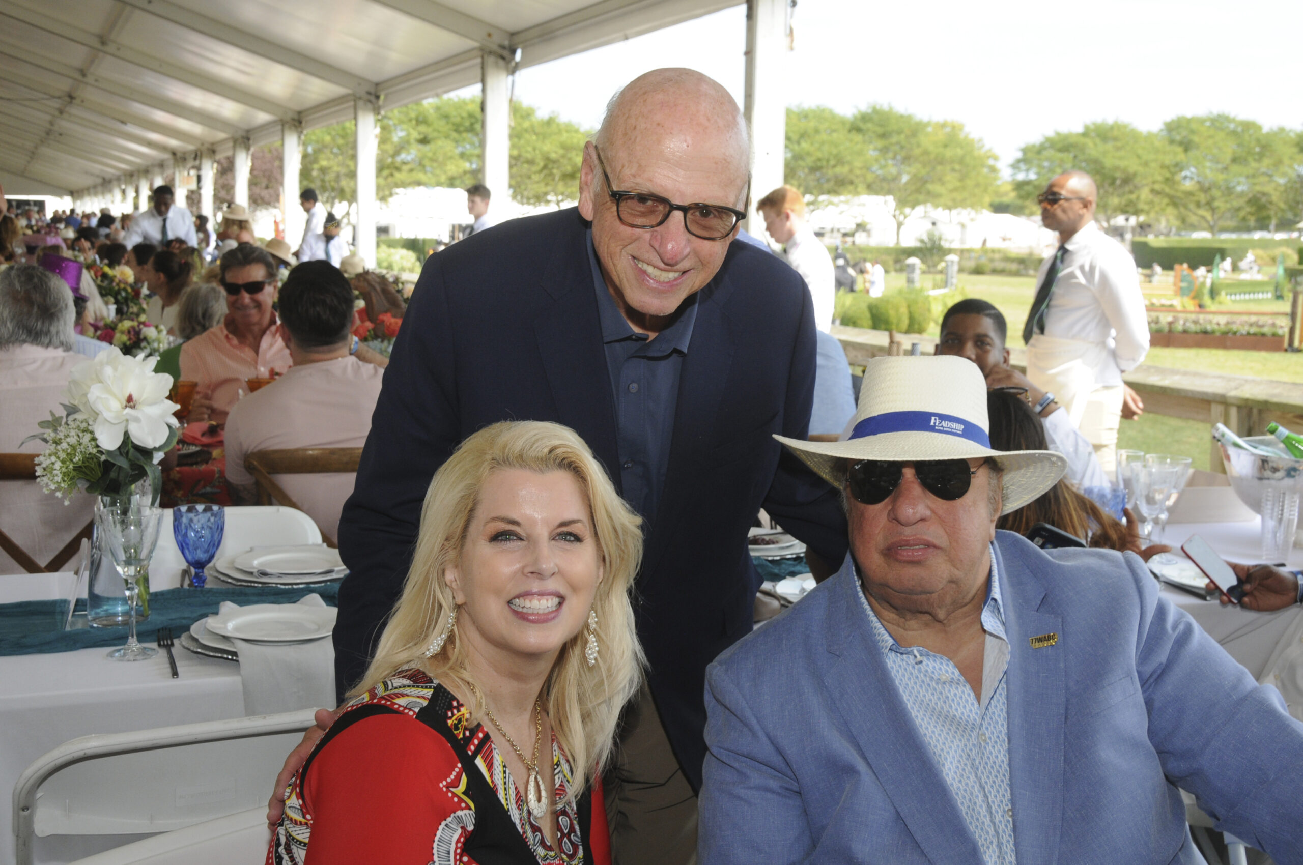 Howard Lorber, Rita Cosby and  John Catsimatidis