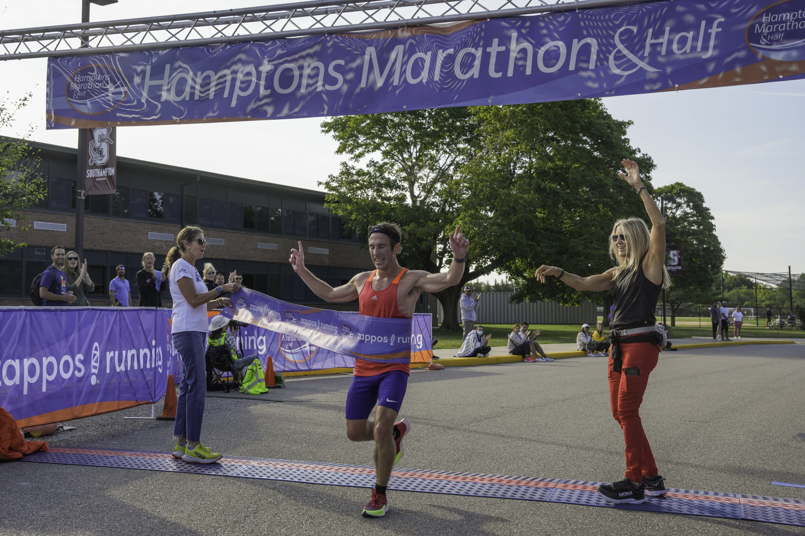 Dominic Kiralyfi was the overall half marathon champion    RON ESPOSITO