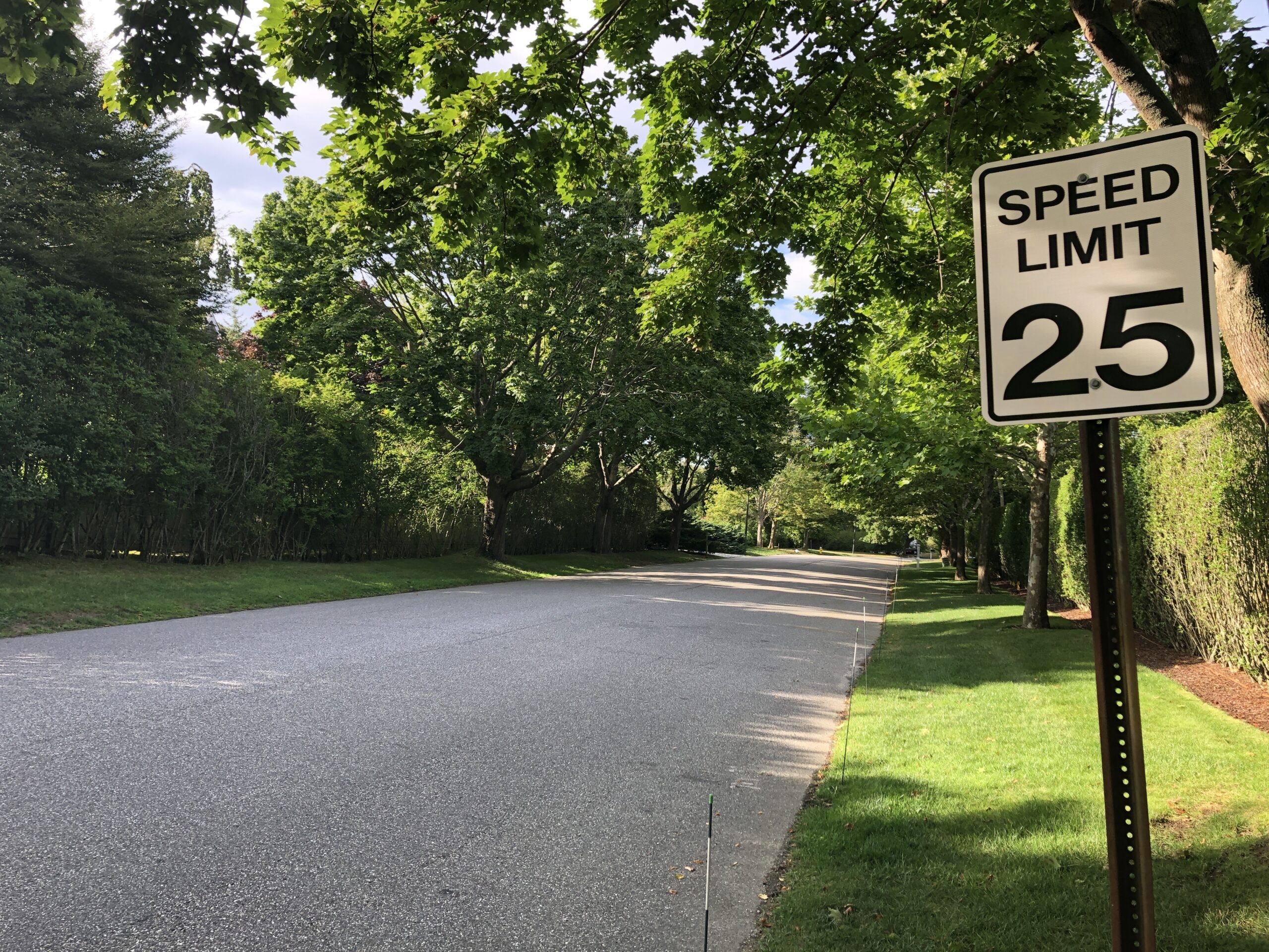 A pilot program that will launch on October 1 in Southampton Village is an attempt to address traffic issues that have been frustrating residents, particularly those who live on side streets in the village. CAILIN RILEY