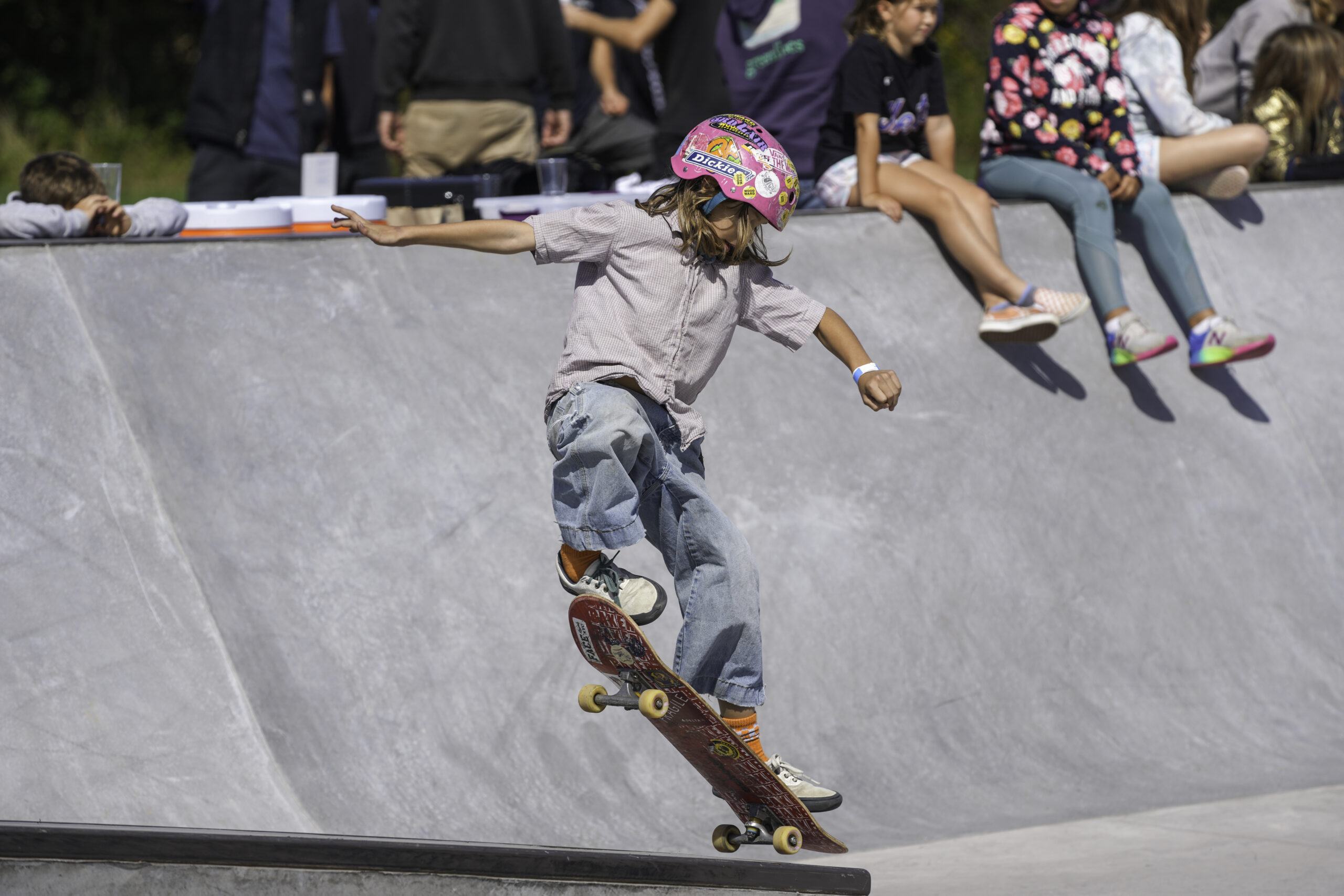 Skaters of all ages came out to the newly revamped Lars Simonsen Montauk Skate Park to compete in the Andy Kessler Day Memorial Tournament on Saturday afternoon. RON ESPOSITO PHOTOS