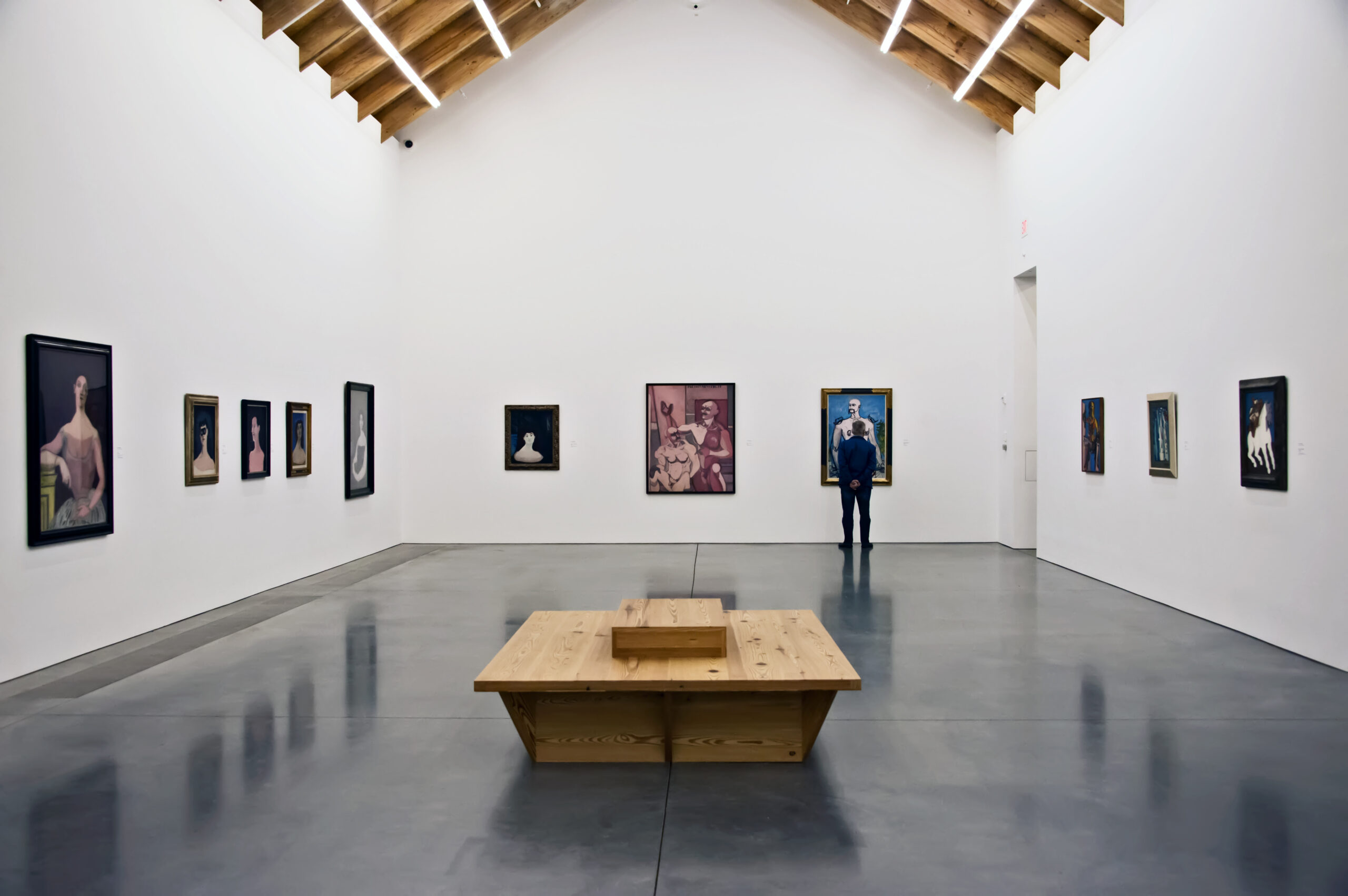 Installation view of 