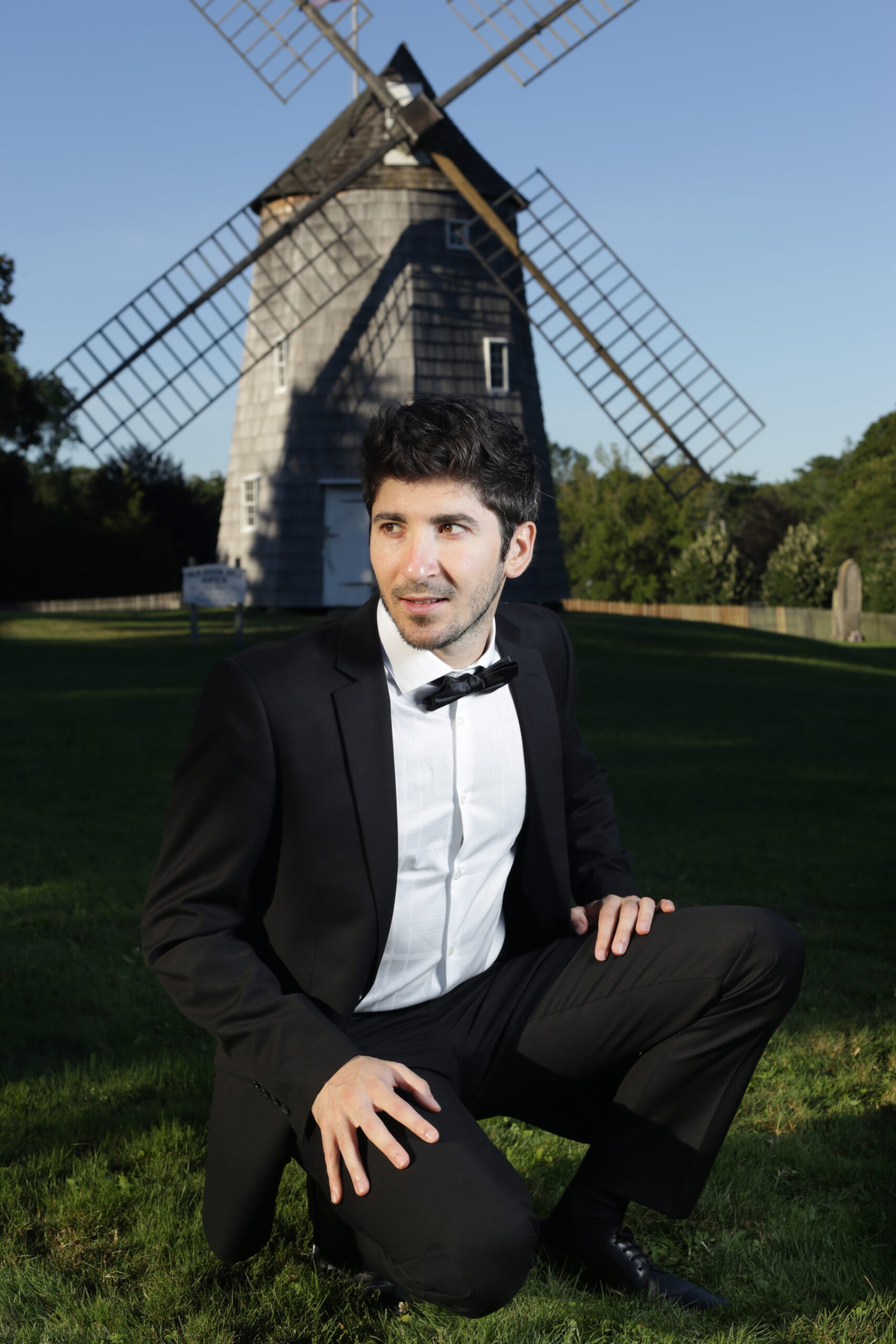 Pianist Niccolò Ronchi performs at the Parrish Art Museum with violinist Anastasiia Mazurok on October 7. COURTESY PARRISH ART MUSEUM