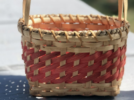 Peppermint Twist Basket Weaving Class