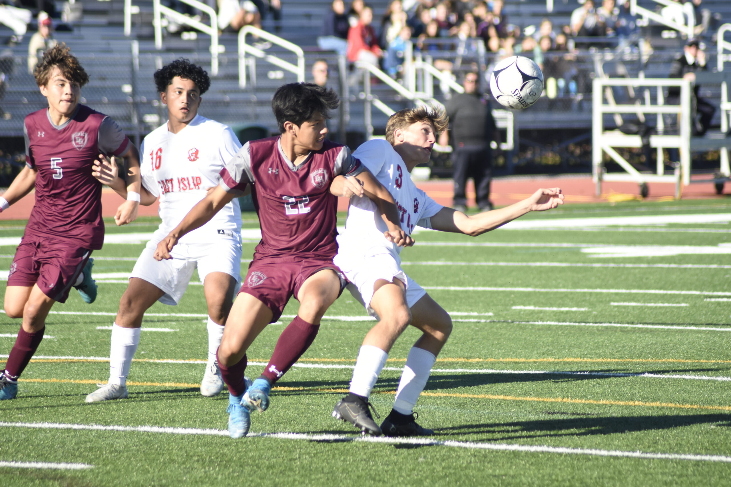 East Hampton Boys Soccer Tops East Islip, 2-1, To Advance To County 