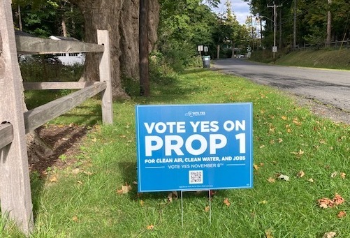 Approve The Clean water, Clean Air and Green Jobs Environmental Bond Act and help the Hamptons get funding for clean water and infrastructure to  fight climate change. Remember to turn over the ballot to the back side. MICHAEL RICHARDSON