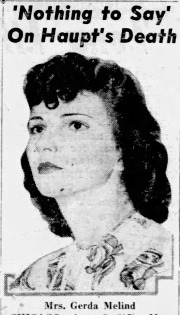 Gerda Struckmann in the Daily News, New York,  August 9, 1942.