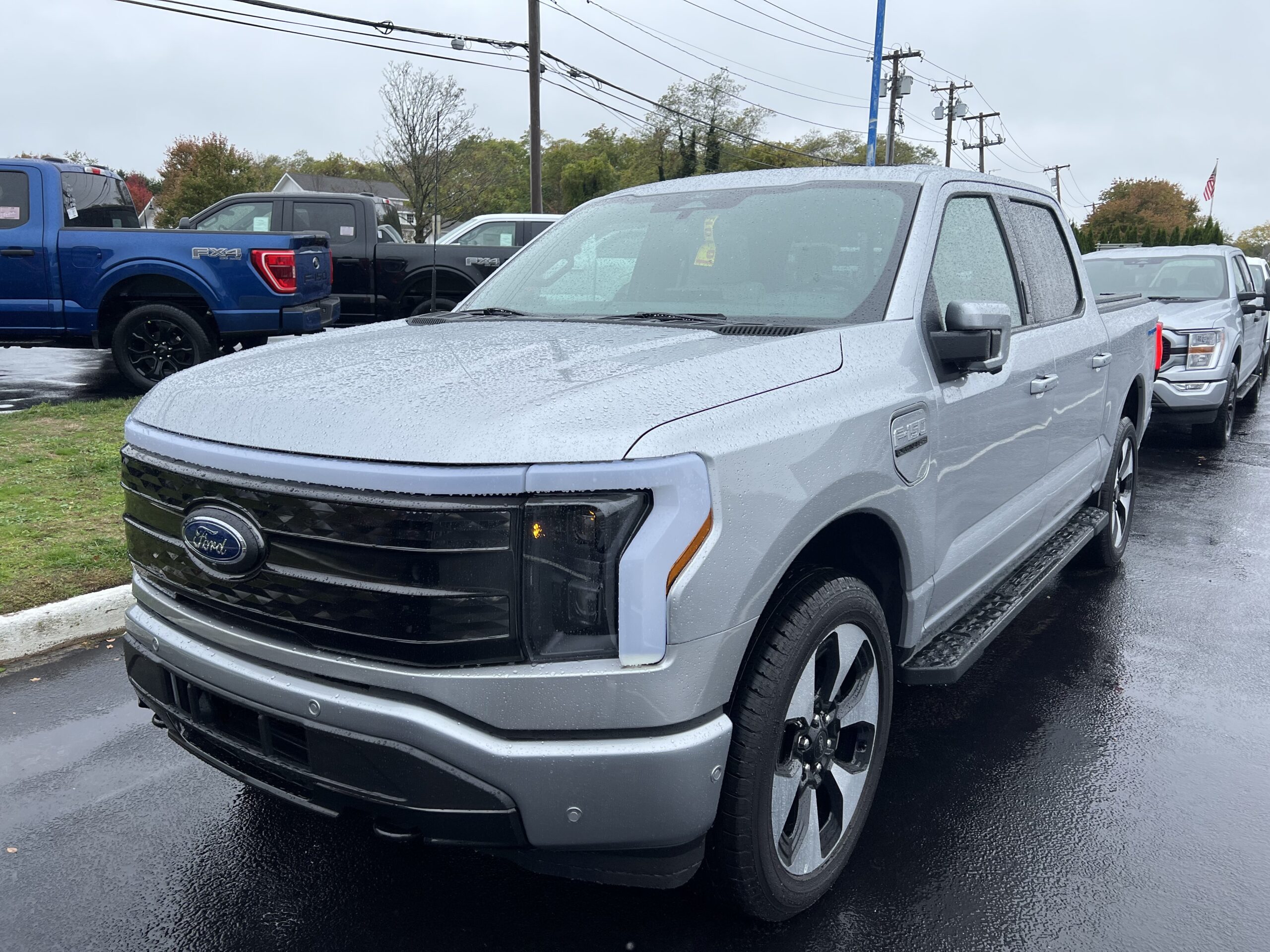 A Ford F-150 Lightning at Storms Ford in Southampton. DANA SHAW