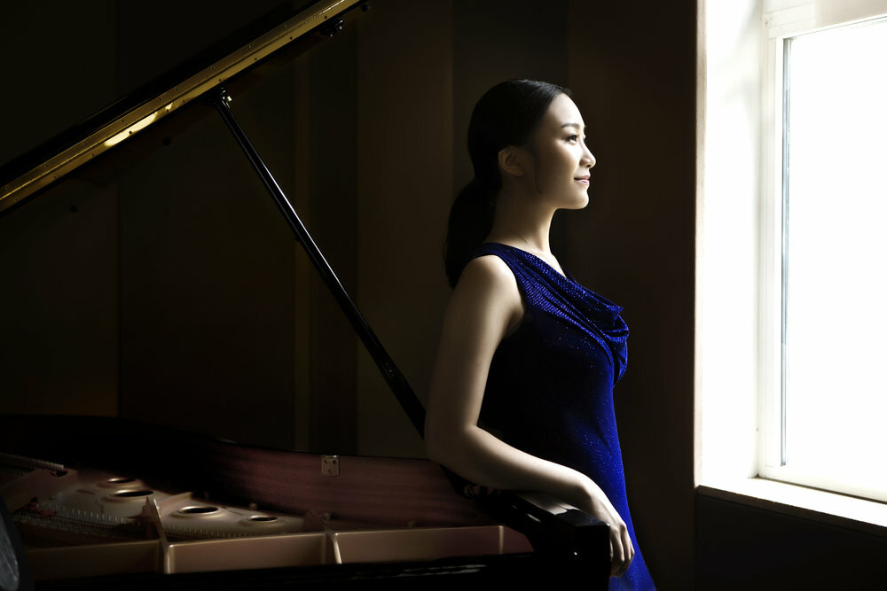 Pianist Wynona Wang performs at the Parrish Art Museum on October 28. COURTESY PARRISH ART MUSEUM