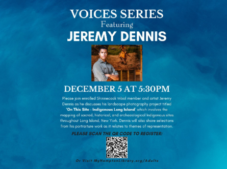 Jeremy Dennis: On This Site- Rescheduled Date