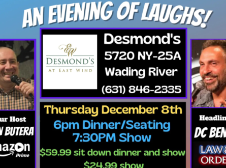 An Evening of Laughs at Desmond’s
